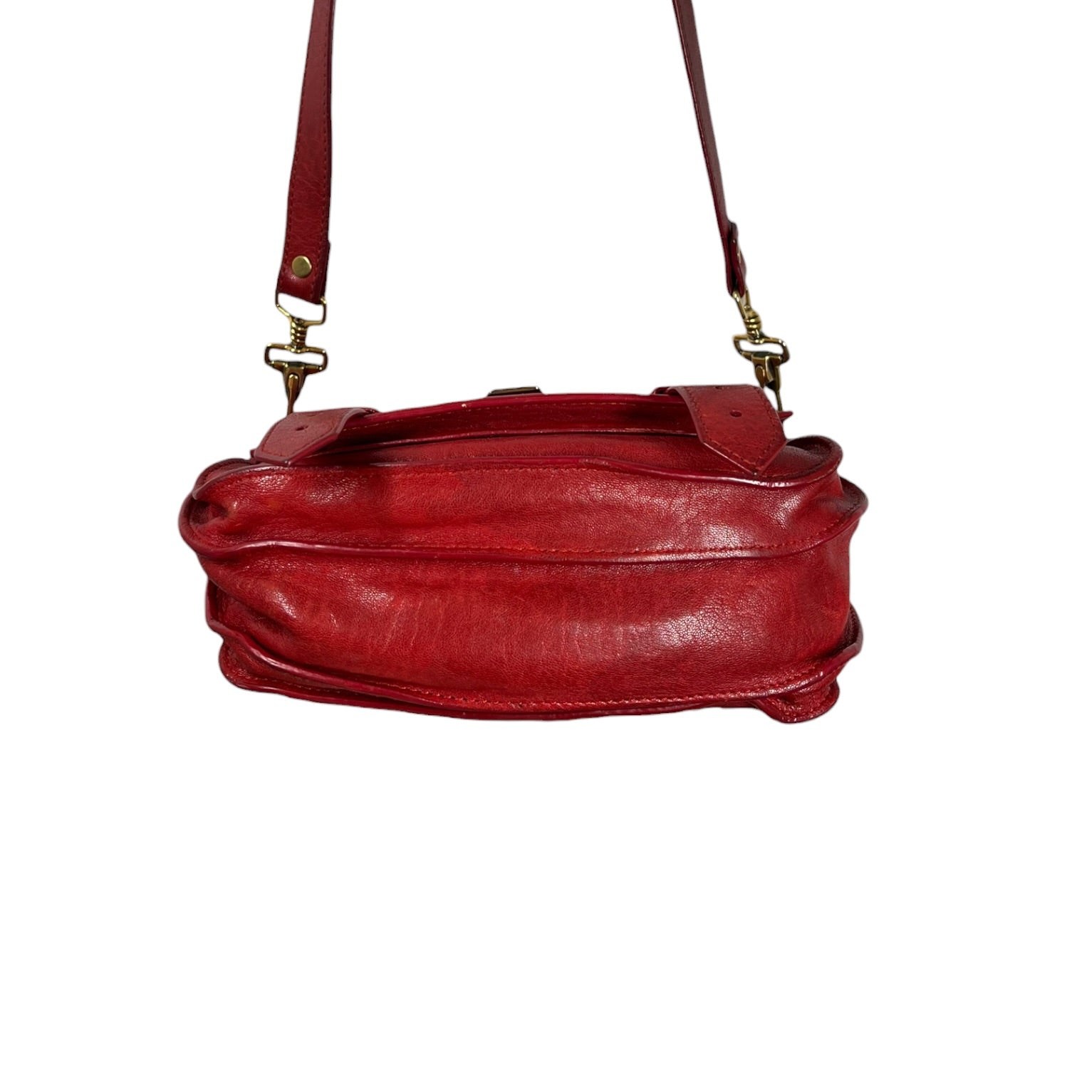 PROENZA SCHOULER/Hand Bag/Leather/RED/flap bag view 4