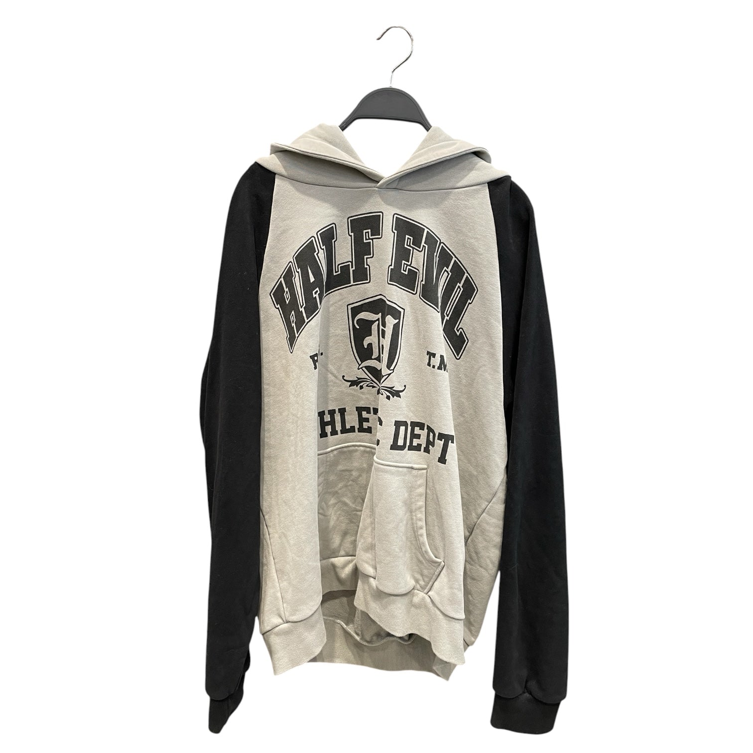 HALF EVIL/Hoodie/XXL/Graphic/Cotton/GRY/ATHLETIC DEPT. view 1