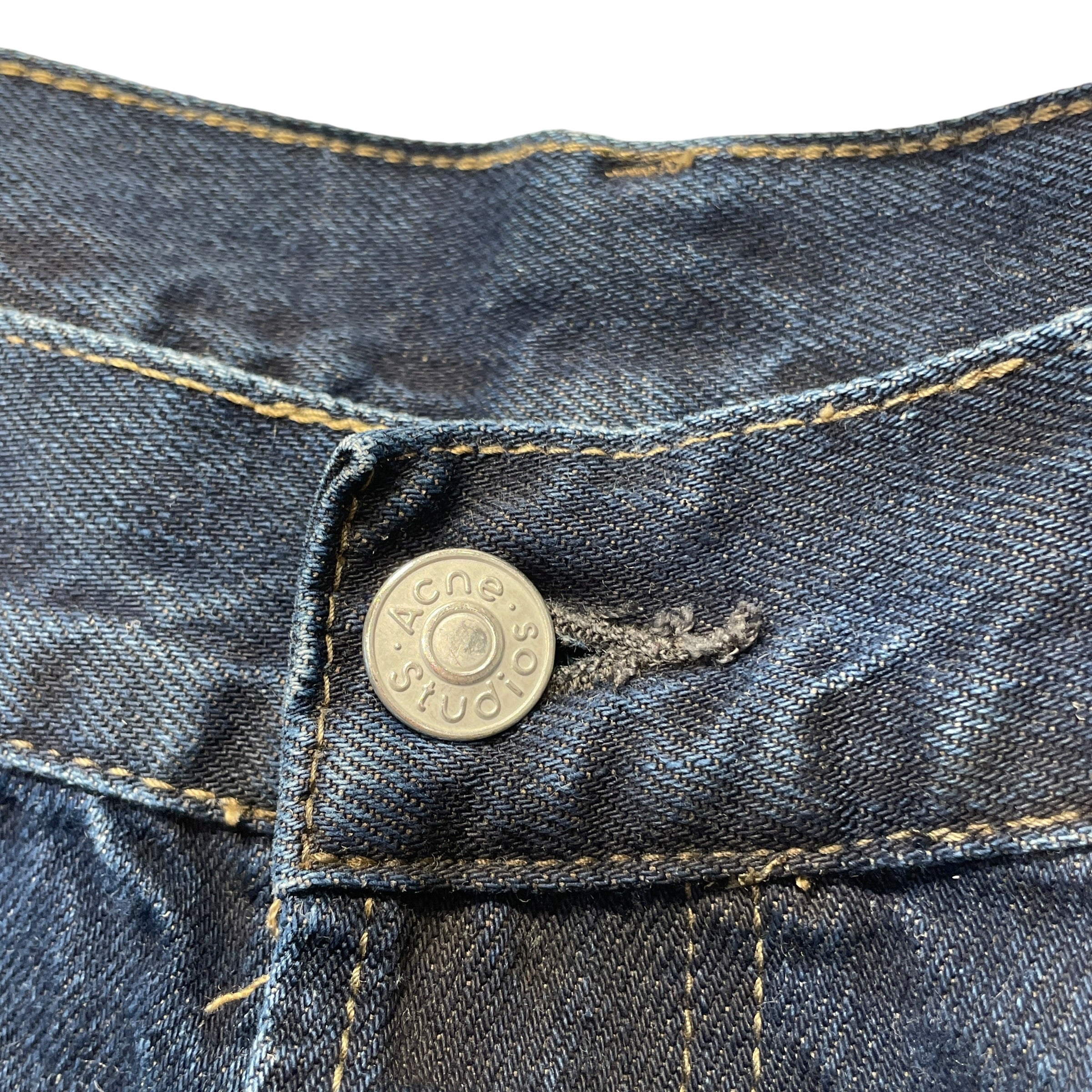 Acne Studios/Pants/48/Denim/IDG/2023M LEATHER POCKET view 3