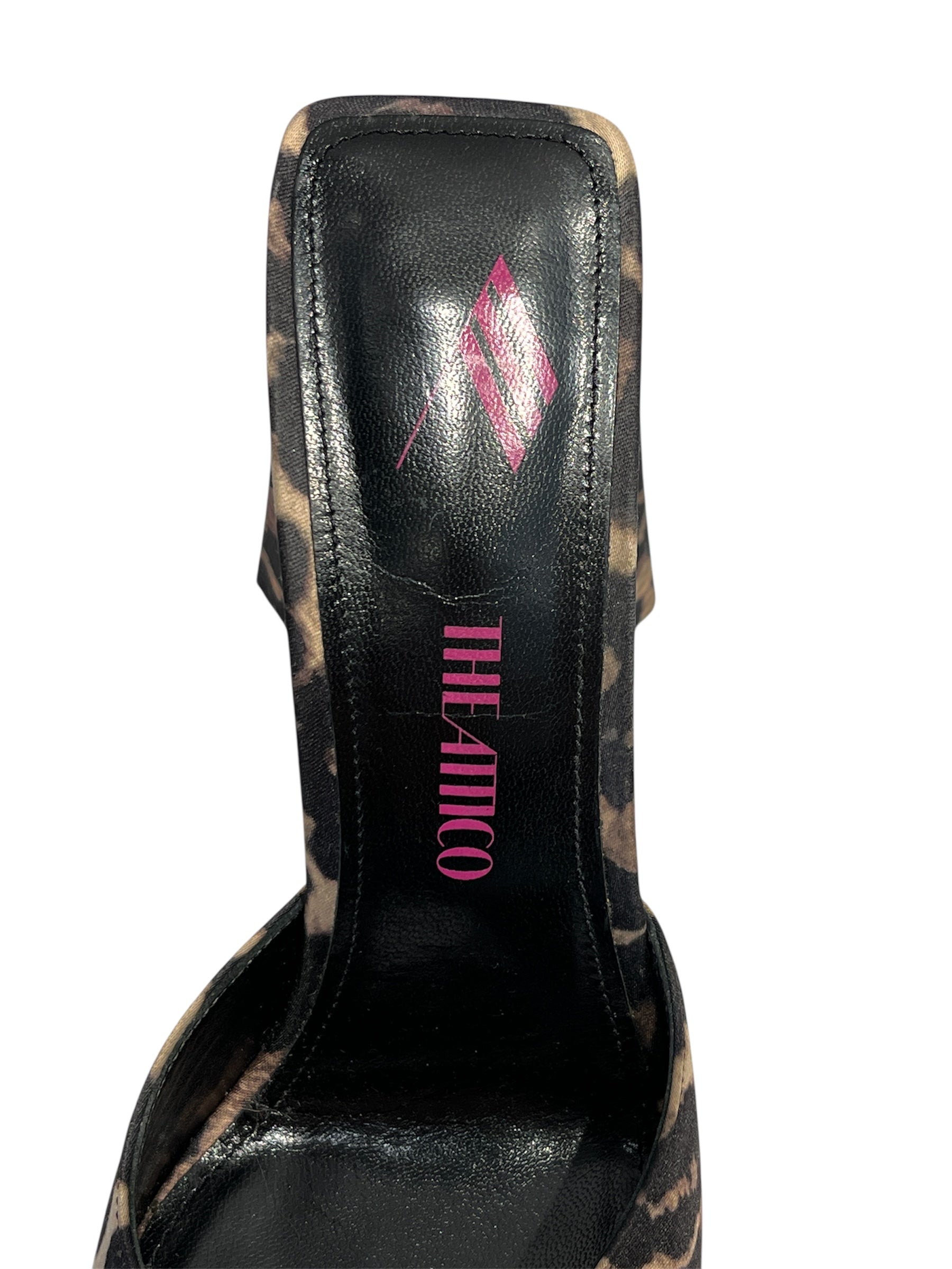 THE ATTICO/Heels/EU 40/Animal Pattern/BRW/Open-Toe/Leopard view 3