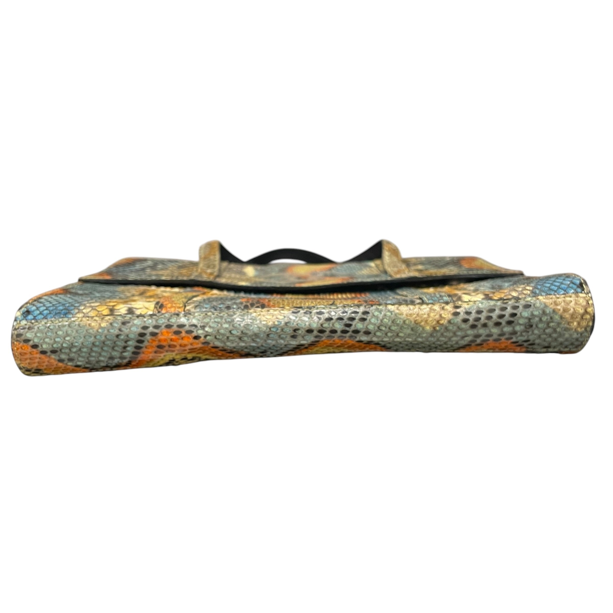 CHANEL/Hand Bag/Animal Pattern/Leather/MLT/90'S PYTHON MULTI view 3
