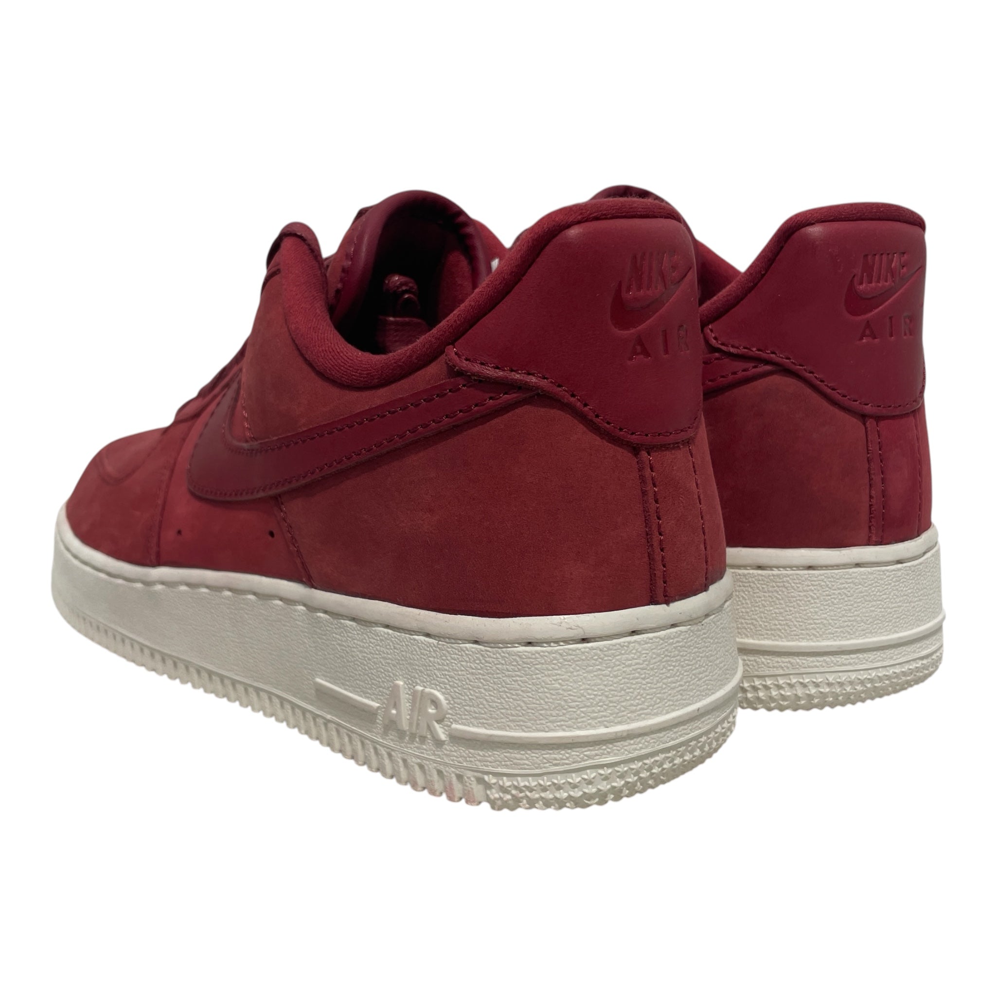 NIKE/Low-Sneakers/US 10/Suede/BRD/U-Tip/NIKE AIR FORCE 1 TEAM RED view 2