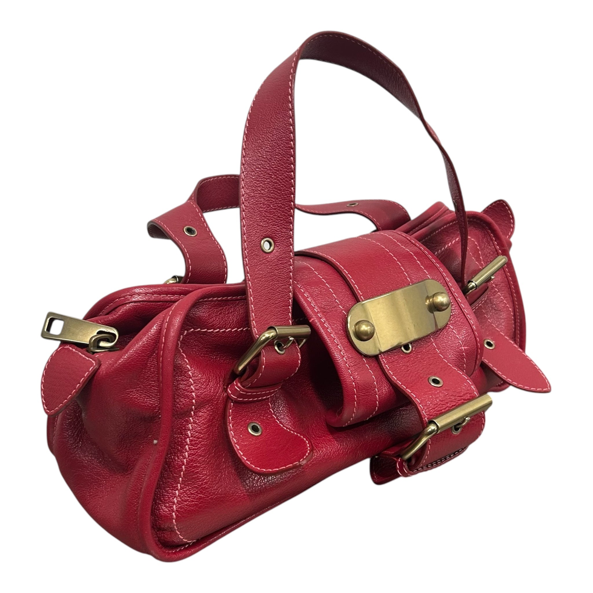 MARC JACOBS/Hand Bag/Leather/RED/Marc Jacobs Adina Bag view 6