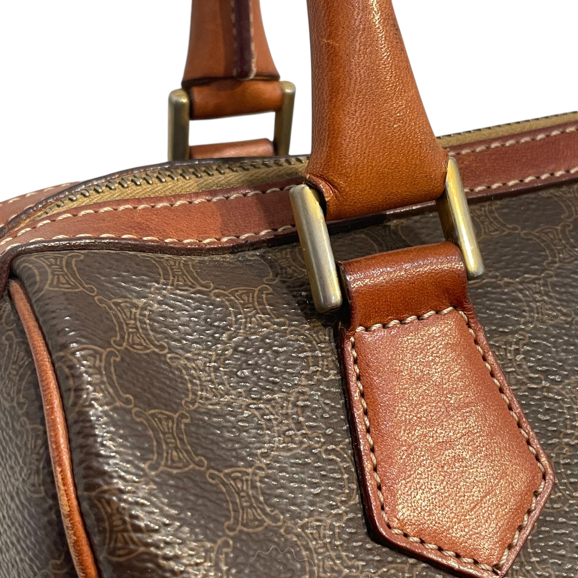 CELINE/Bag/Monogram/Leather/BRW/Macadam Boston Bag view 7