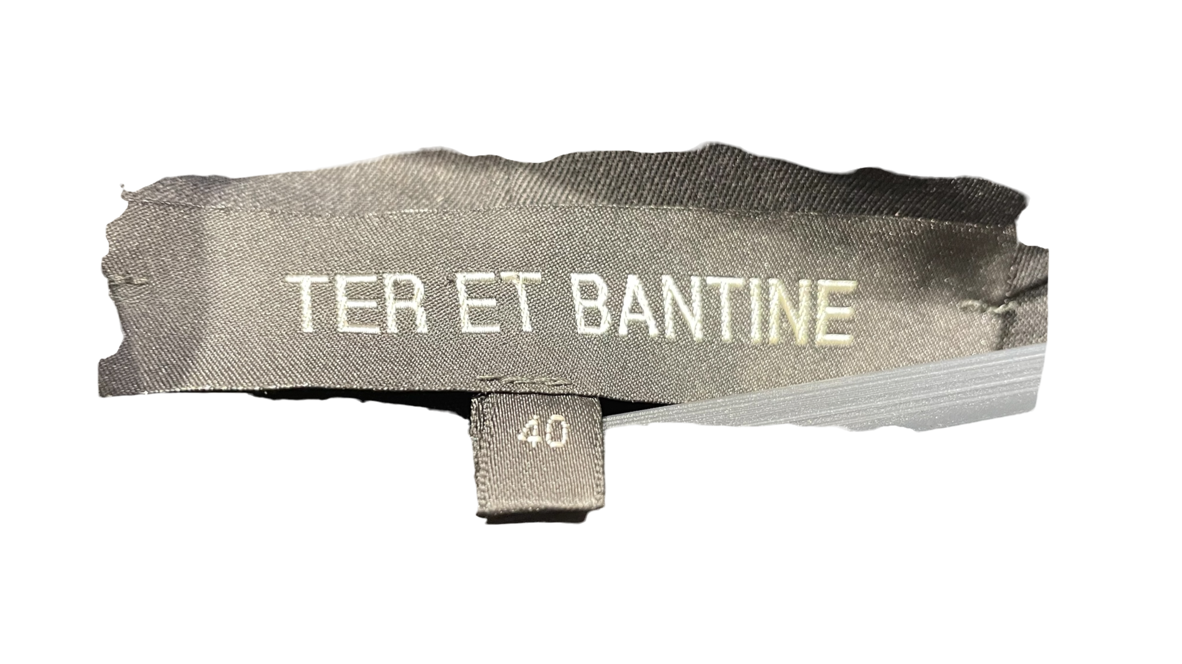 Ter Et Bantine/Flannel Shirt/L/BLK/Tie Neck/ view 3