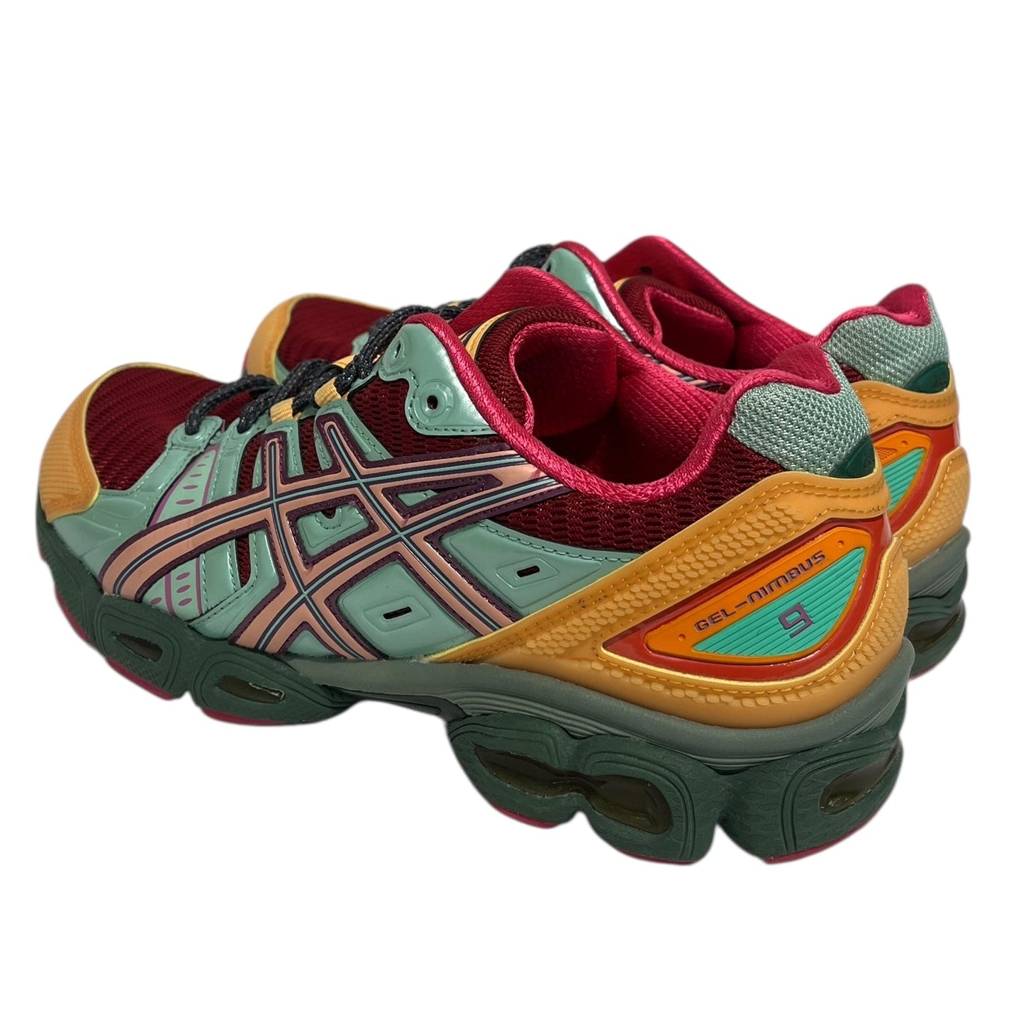 ASICS/Low-Sneakers/US 9.5/Cotton/MLT/ view 2