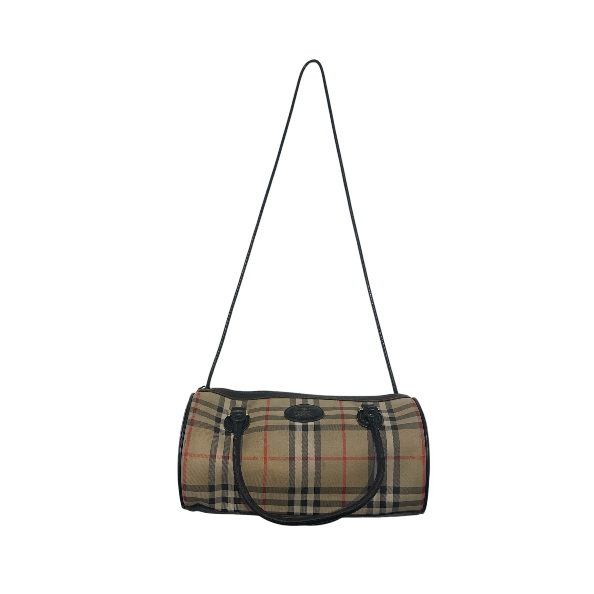 BURBERRY/Bag/Nylon/MLT/Cross Body barrel bag view 1