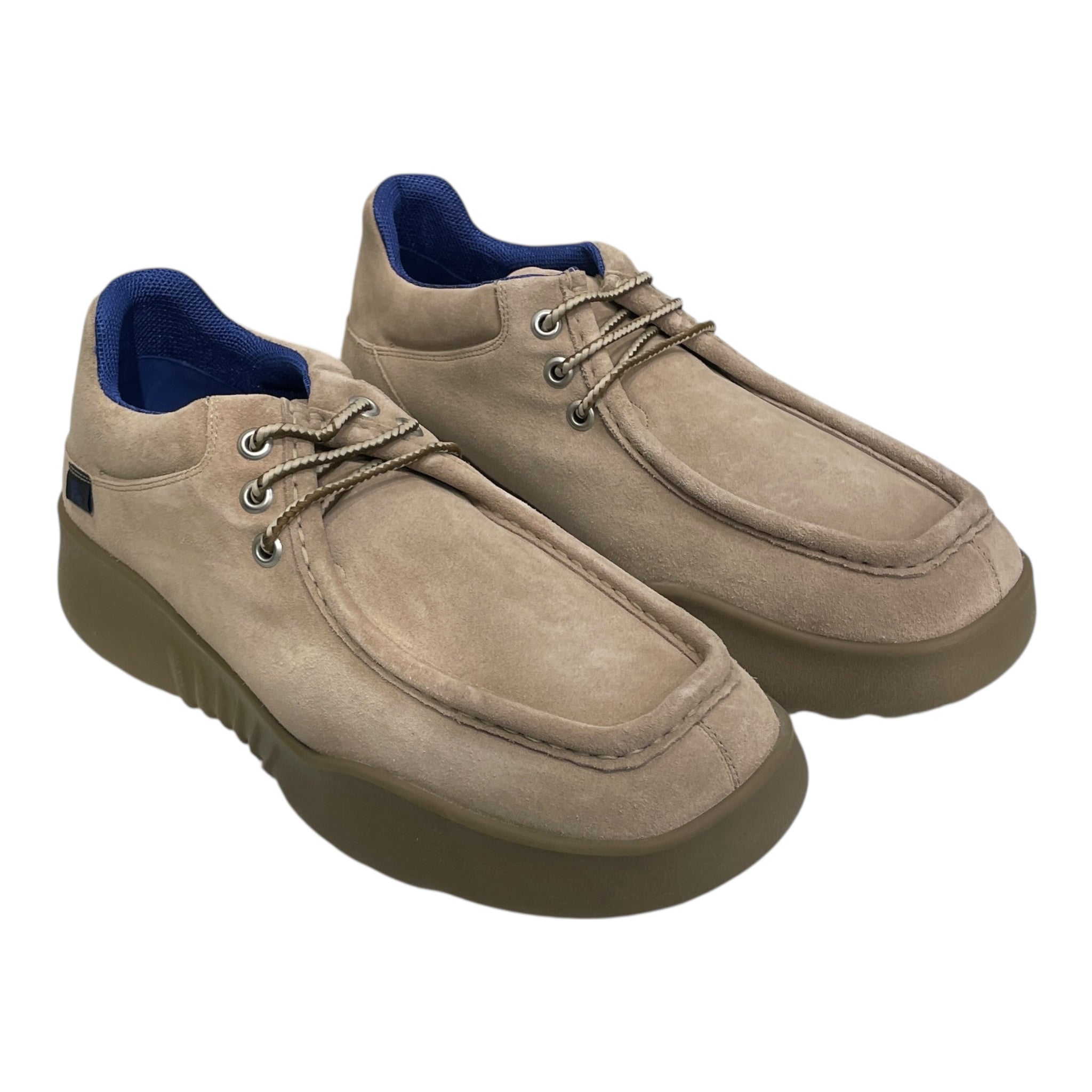BURBERRY/Shoes/EU 43/Suede/KHK/MOC SHOE SNEAKER SOLE view 1