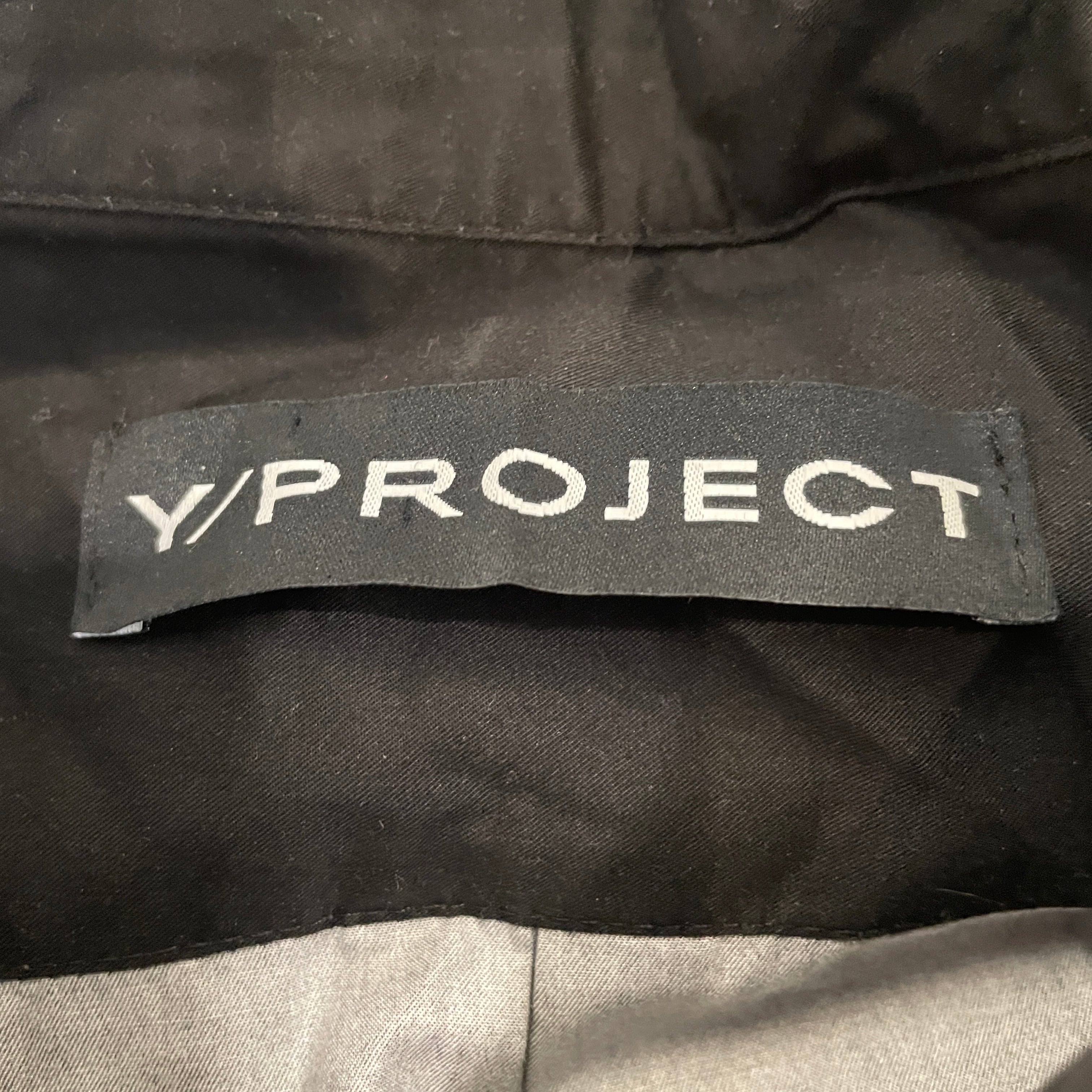 Y/PROJECT/LS Shirt/XL/Cotton/BLK/All Over Print/BLACK BODY COLLAGE view 3