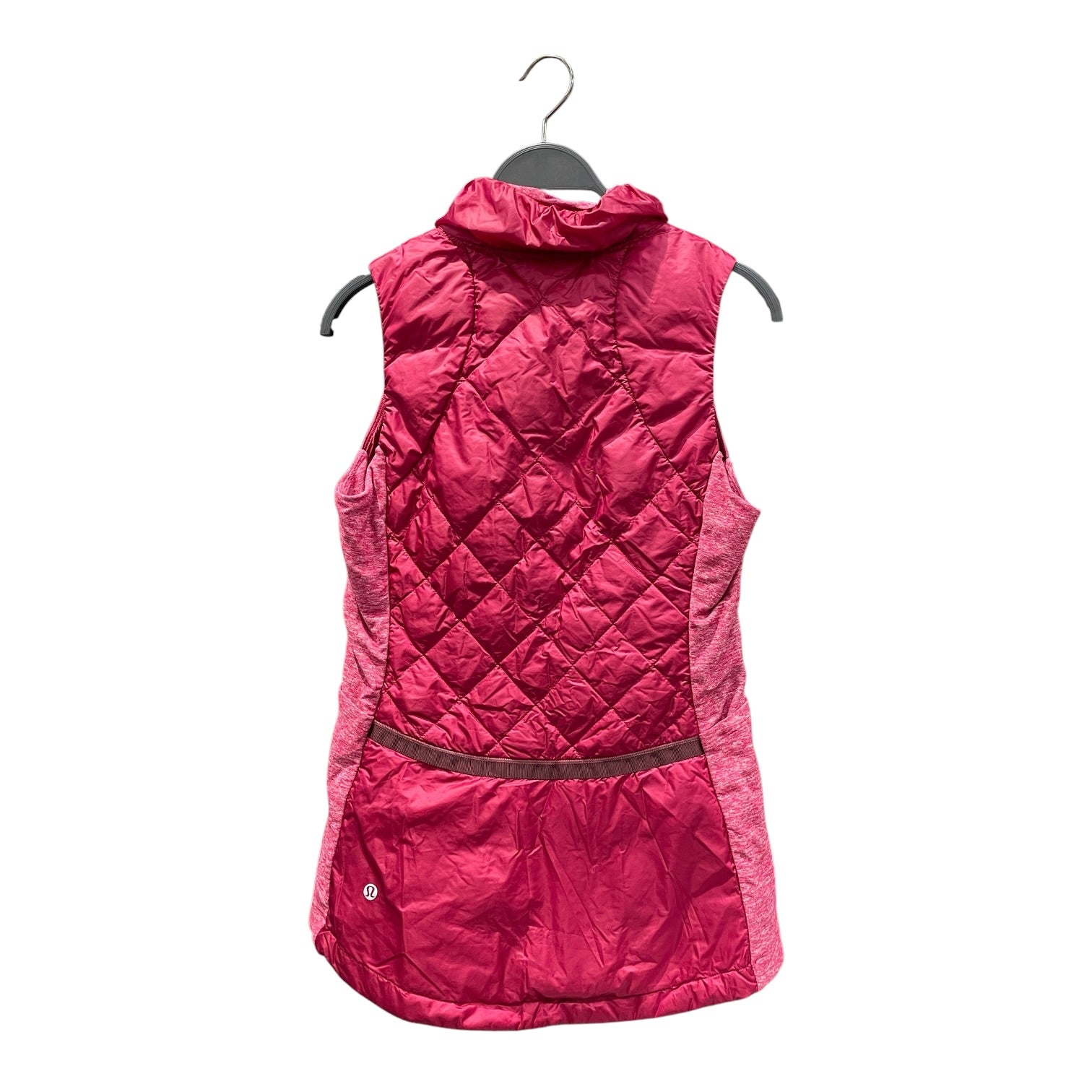 lululemon/Quilted Vest/S/Nylon/PNK/Pink Zip Up Light Puffer Vest view 2