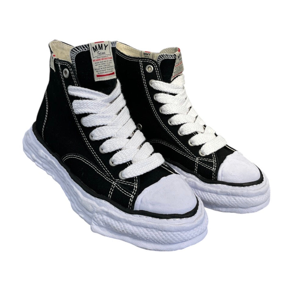 MIHARA YASUHIRO/Hi-Sneakers/EU 43/Cotton/BLK/A11FW701 view 1