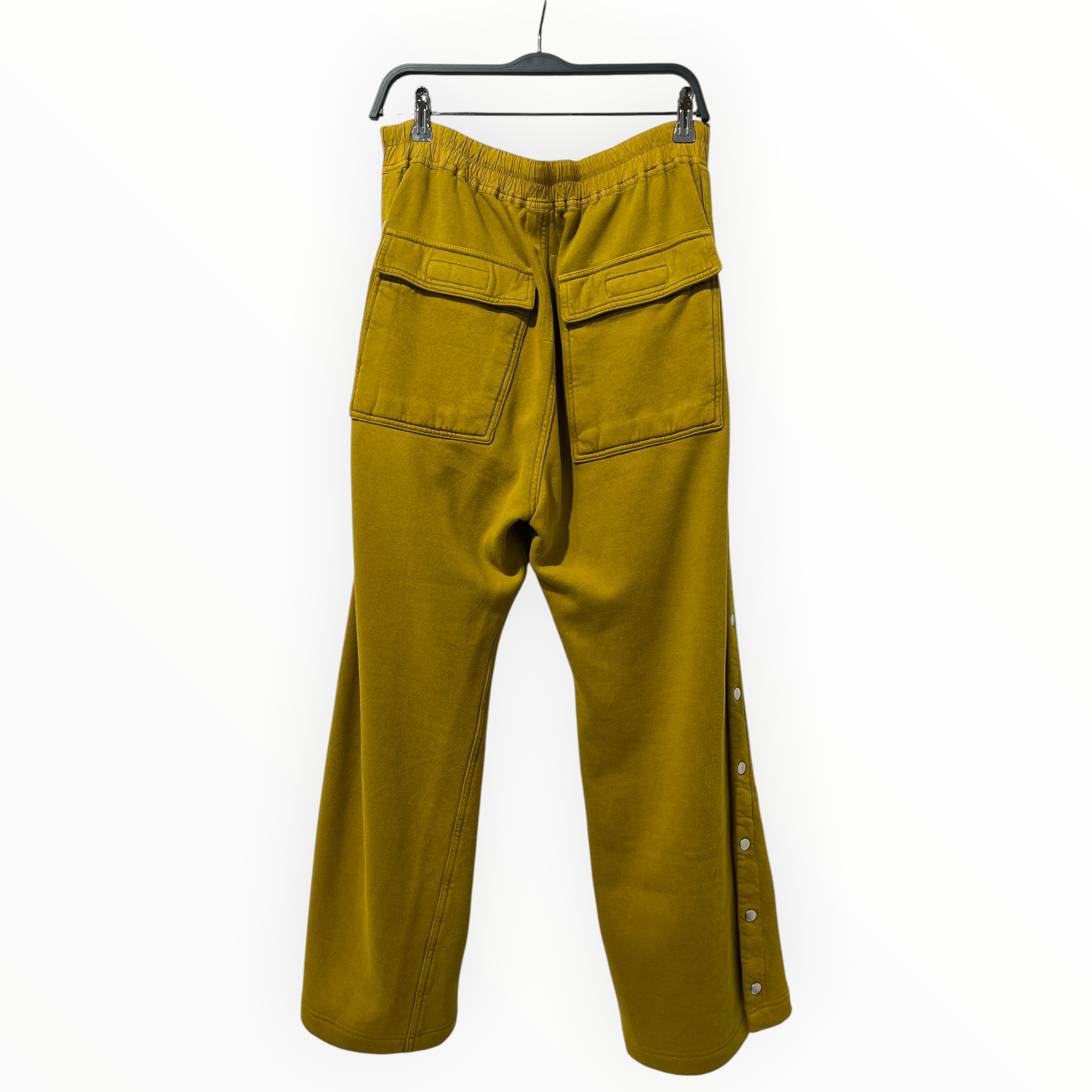 Rick Owens/Pants/M/Cotton/YEL/Joggers/DU02D233-F/ EASY PUSHER view 2