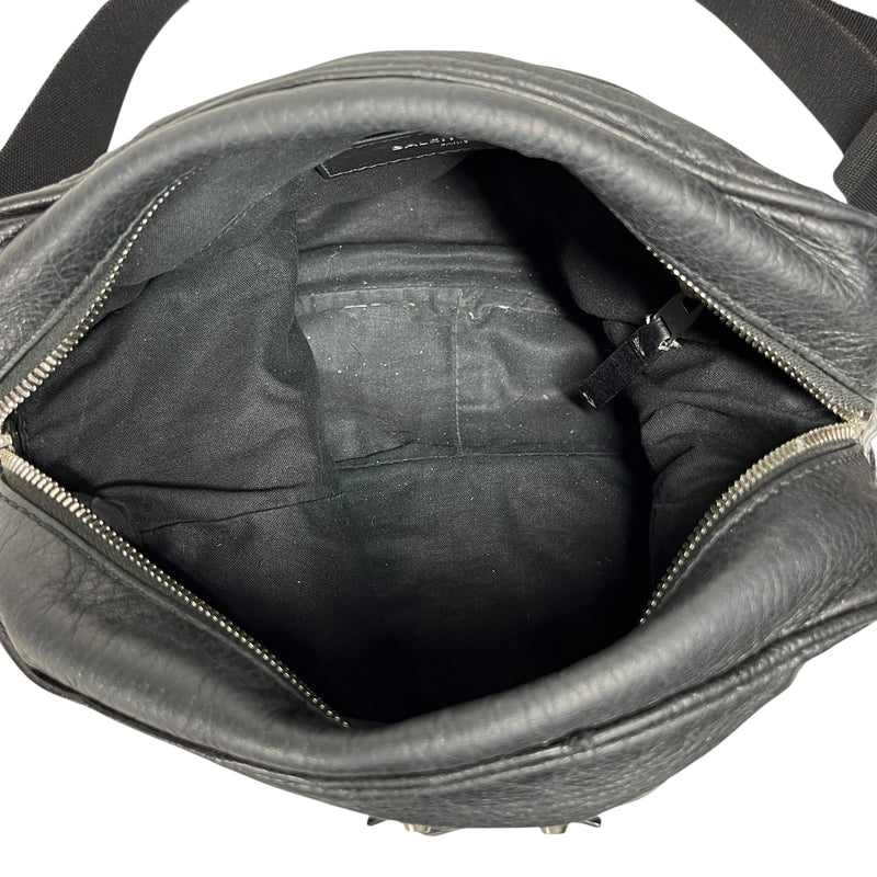 BALENCIAGA/Cross Body Bag/Leather/BLK/