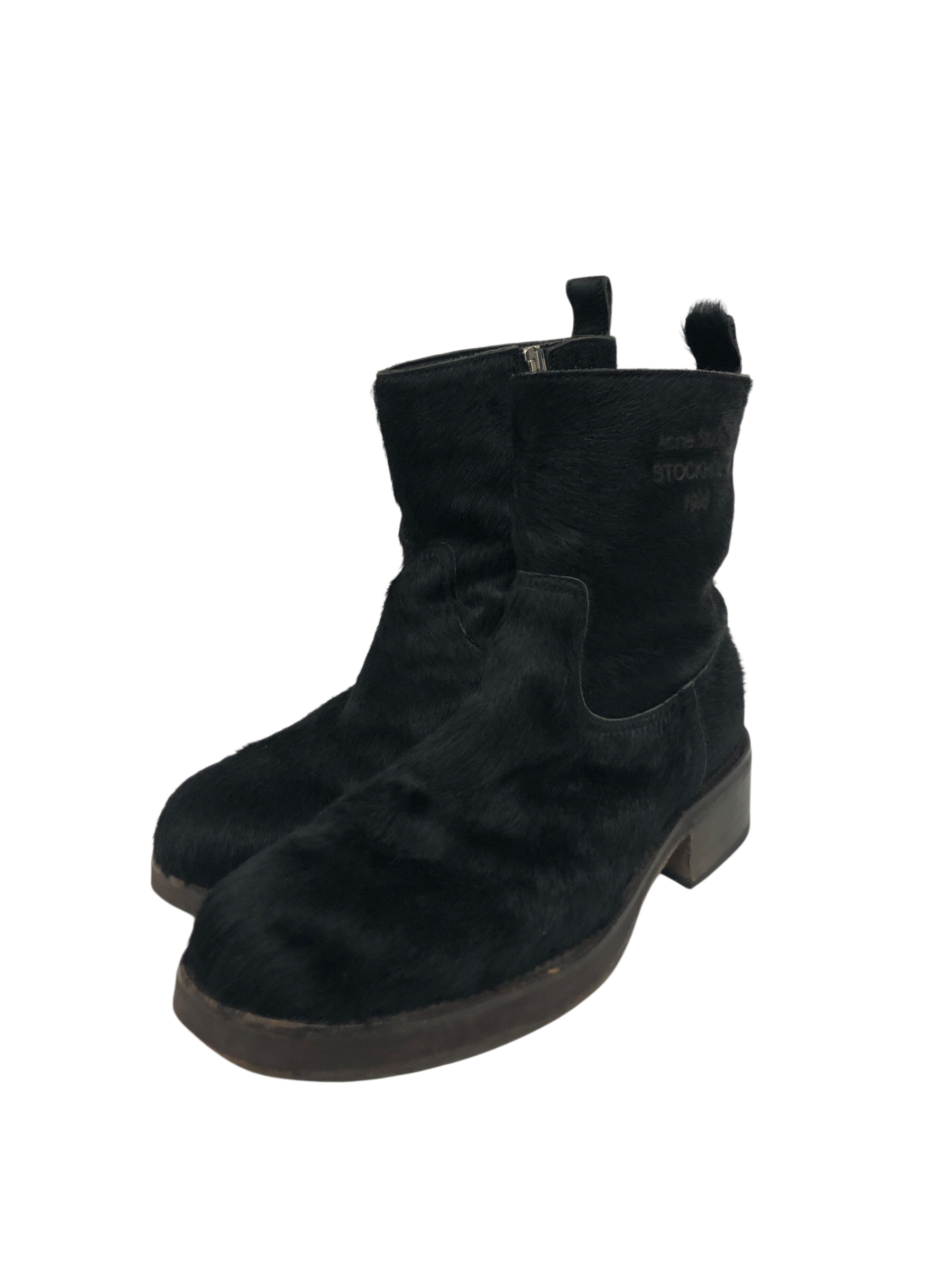 Acne Studios/Boots/EU 41/Fur/BLK/ view 1