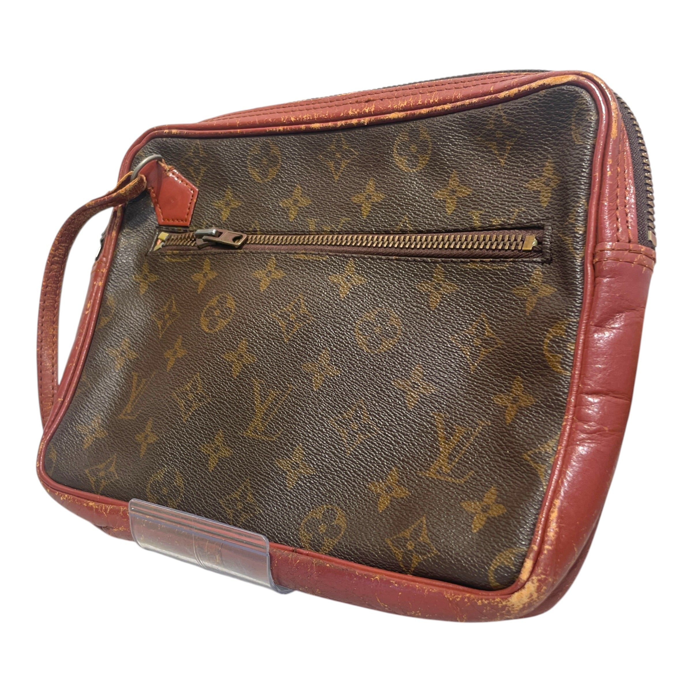LOUIS VUITTON/Clutch Bag/Monogram/Leather/BRW/Monogram Clutch view 1
