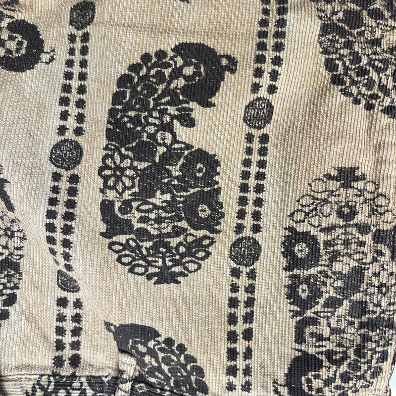 KAPITAL/Shorts/L/Corduroy/BEG/Paisley/BEIGE PAISLEY SHORTS
