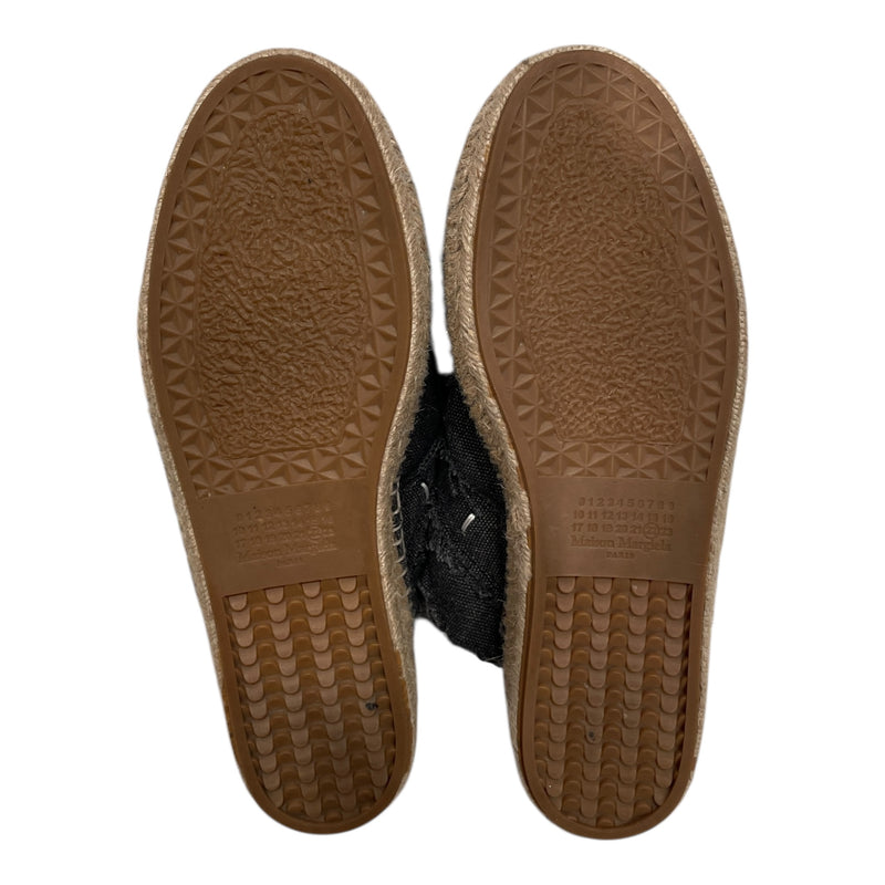 Maison Margiela/Espadrilles/EU 43/Cotton/GRY/U-Tip/REPLICA ESPADRILLES
