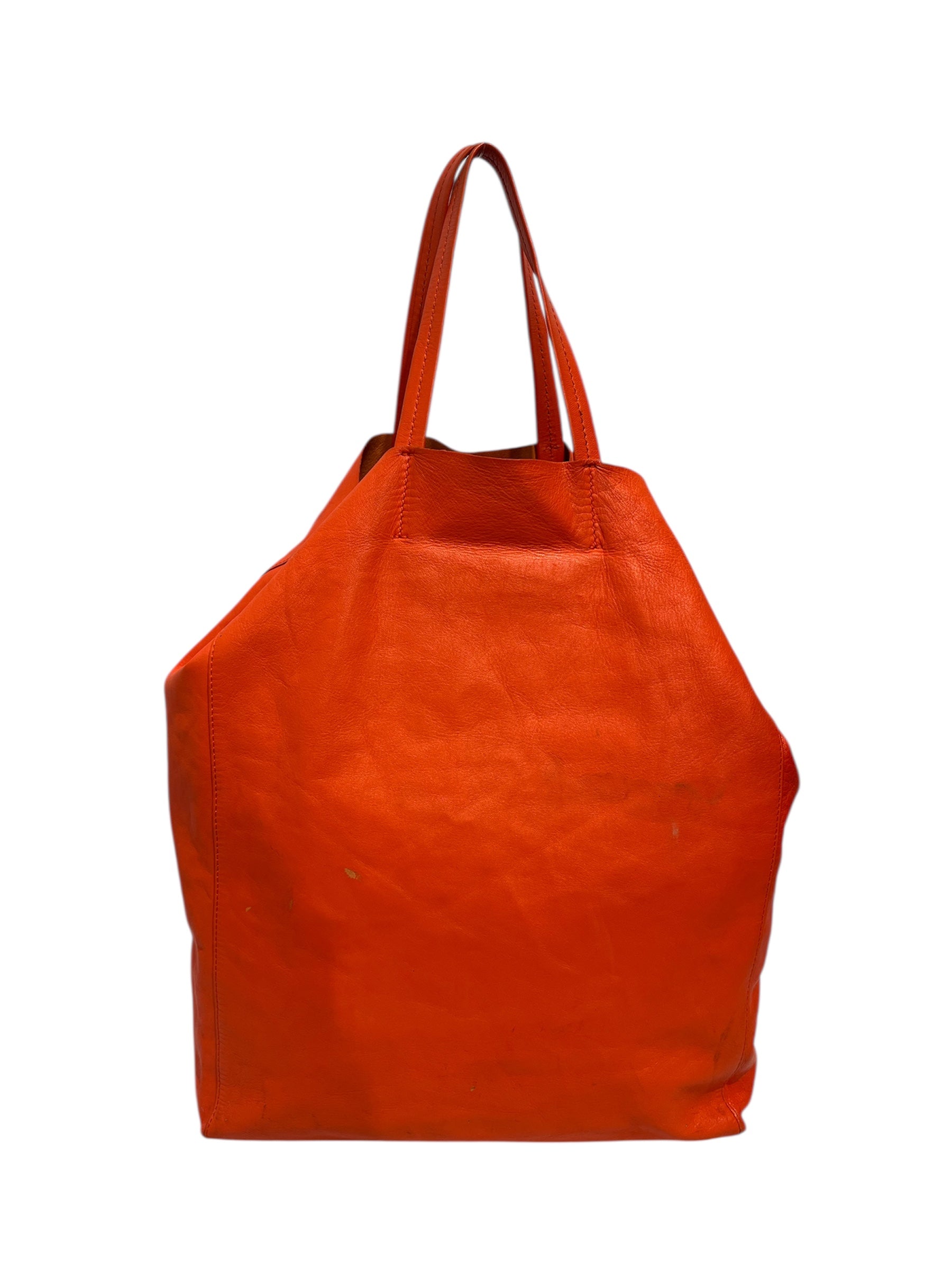 CELINE/Tote Bag/Leather/ORN/VERTICAL CABAS TOTE view 3