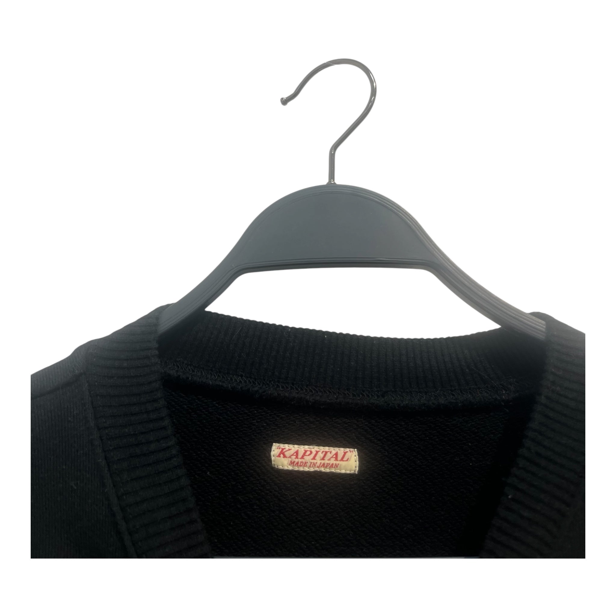 KAPITAL/Sweatshirt/Cotton/BLK/kountry kitchen graphic view 3