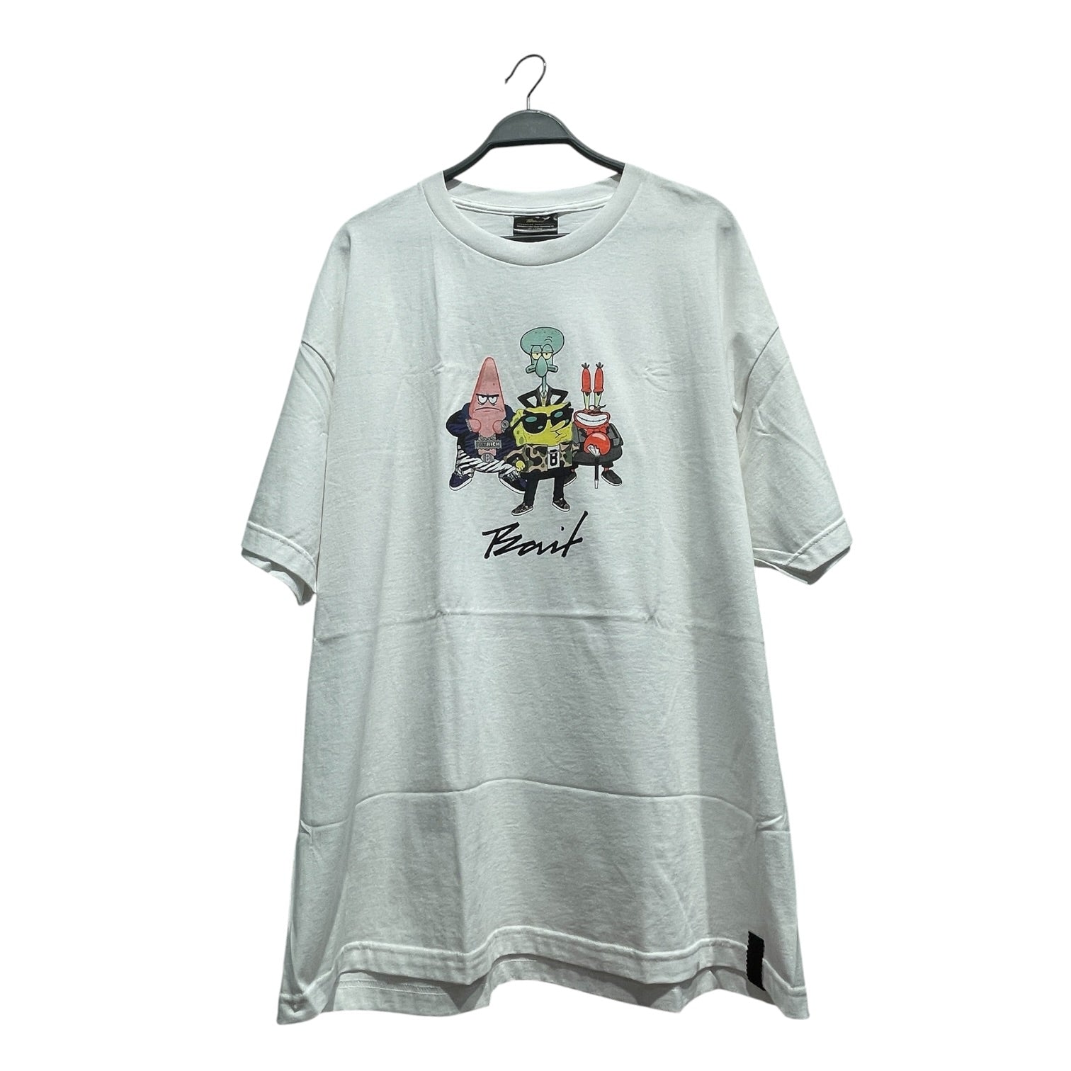 BAIT/T-Shirt/XXL/Cotton/WHT/Bait x Spongebob Squarepants view 1