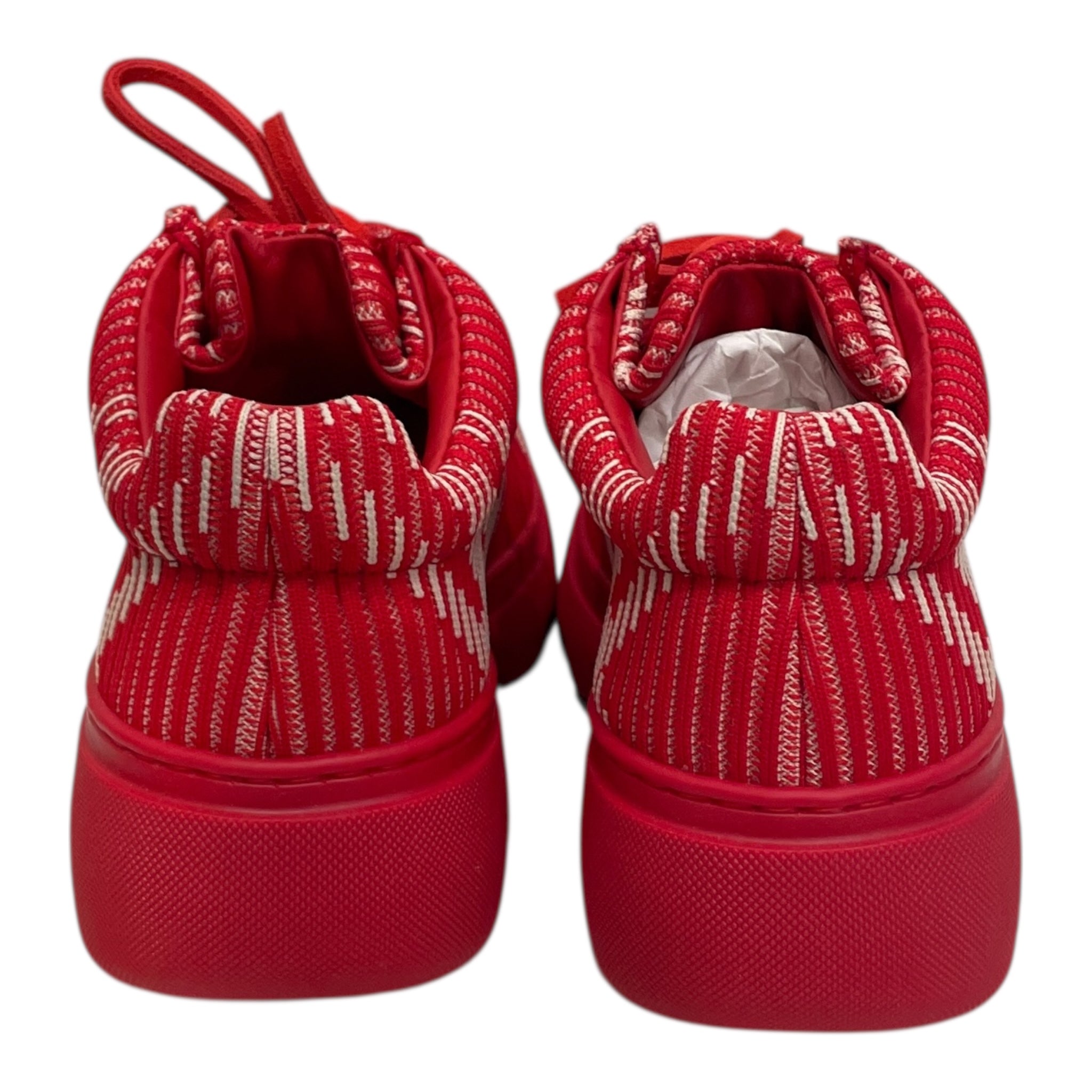 BURBERRY/Shoes/EU 36/Gingham Check/RED/MOC SHOE RUBBER SOLE view 3