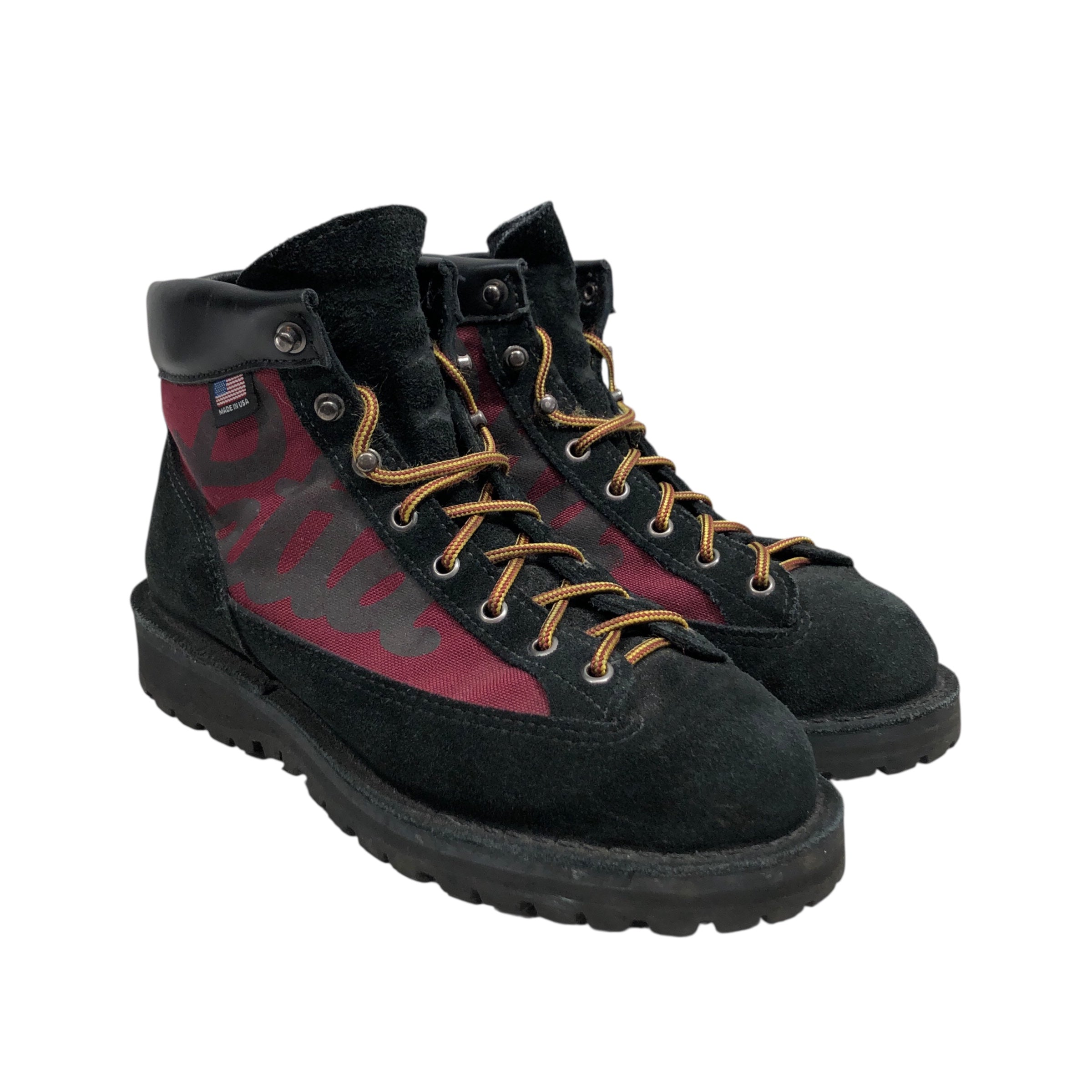 Danner/Patta/Lace Up Boots/US 8/Suede/BLK/Red/Green view 1