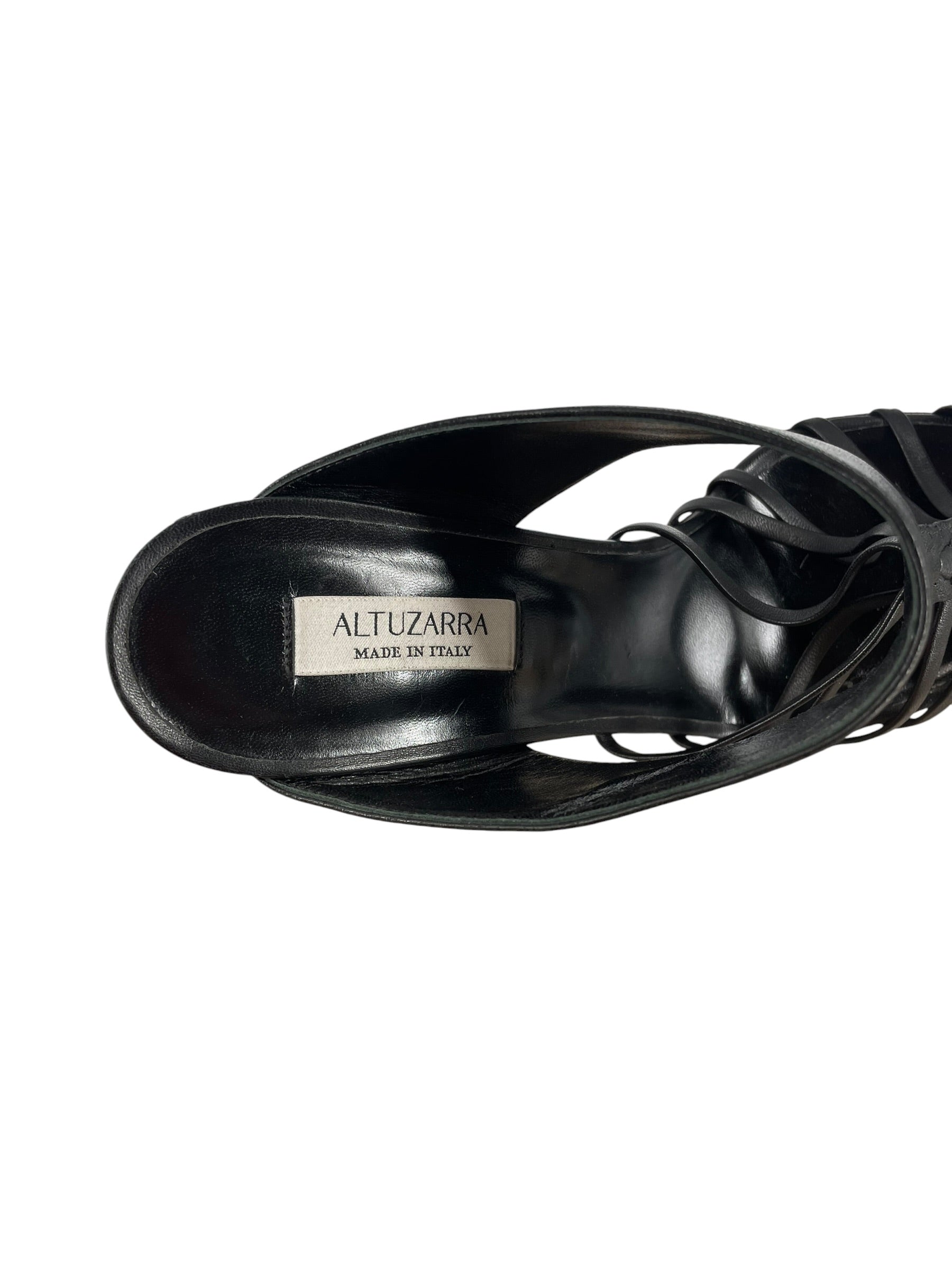 Vero Cuoio/Heels/EU 41/Leather/BLK/T-Strap/0285-0119 view 5