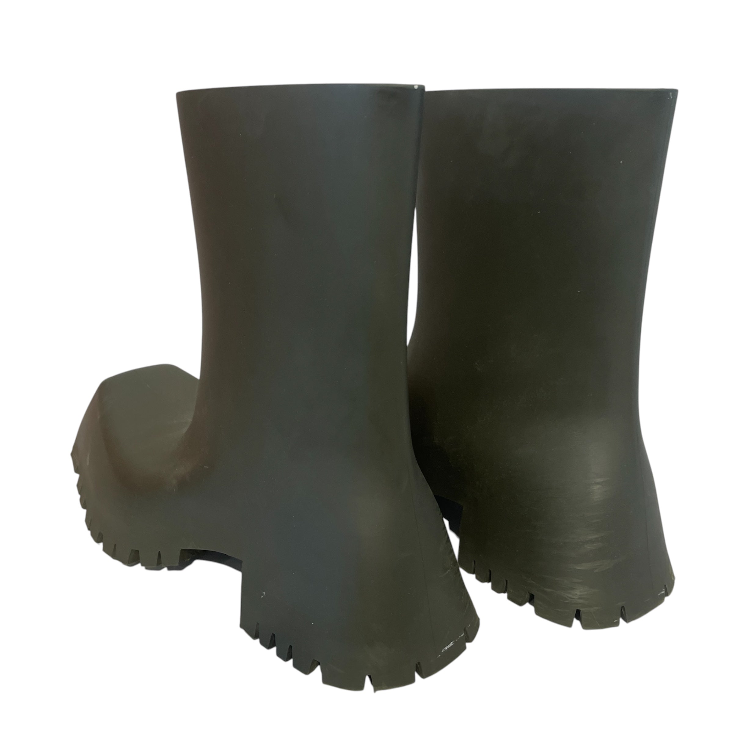 BALENCIAGA/Shoes/US 10/Cotton/GRN/Rubber Rain Troop view 3