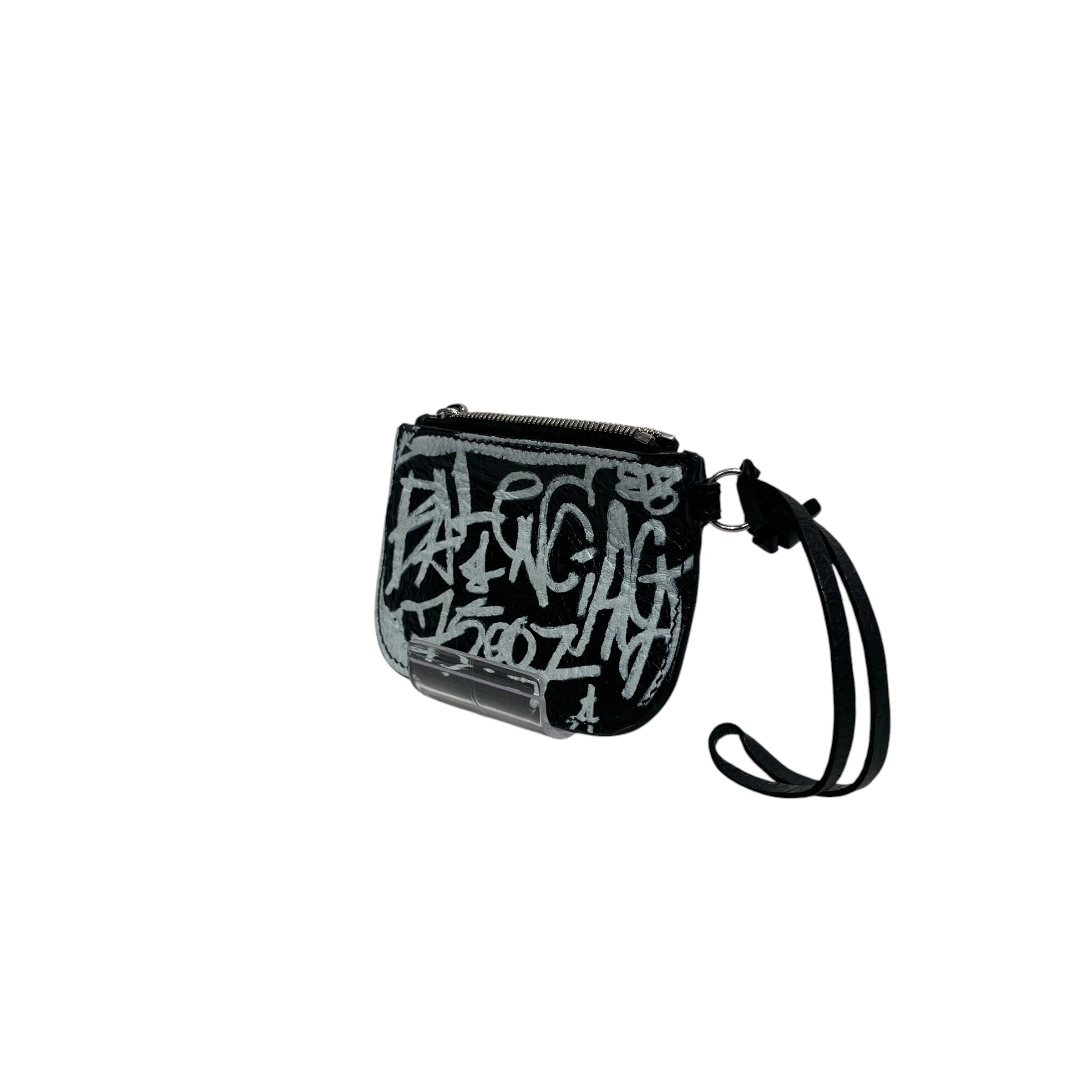 BALENCIAGA/Trifold Wallet/All Over Print/Leather/MLT/GRAF view 2