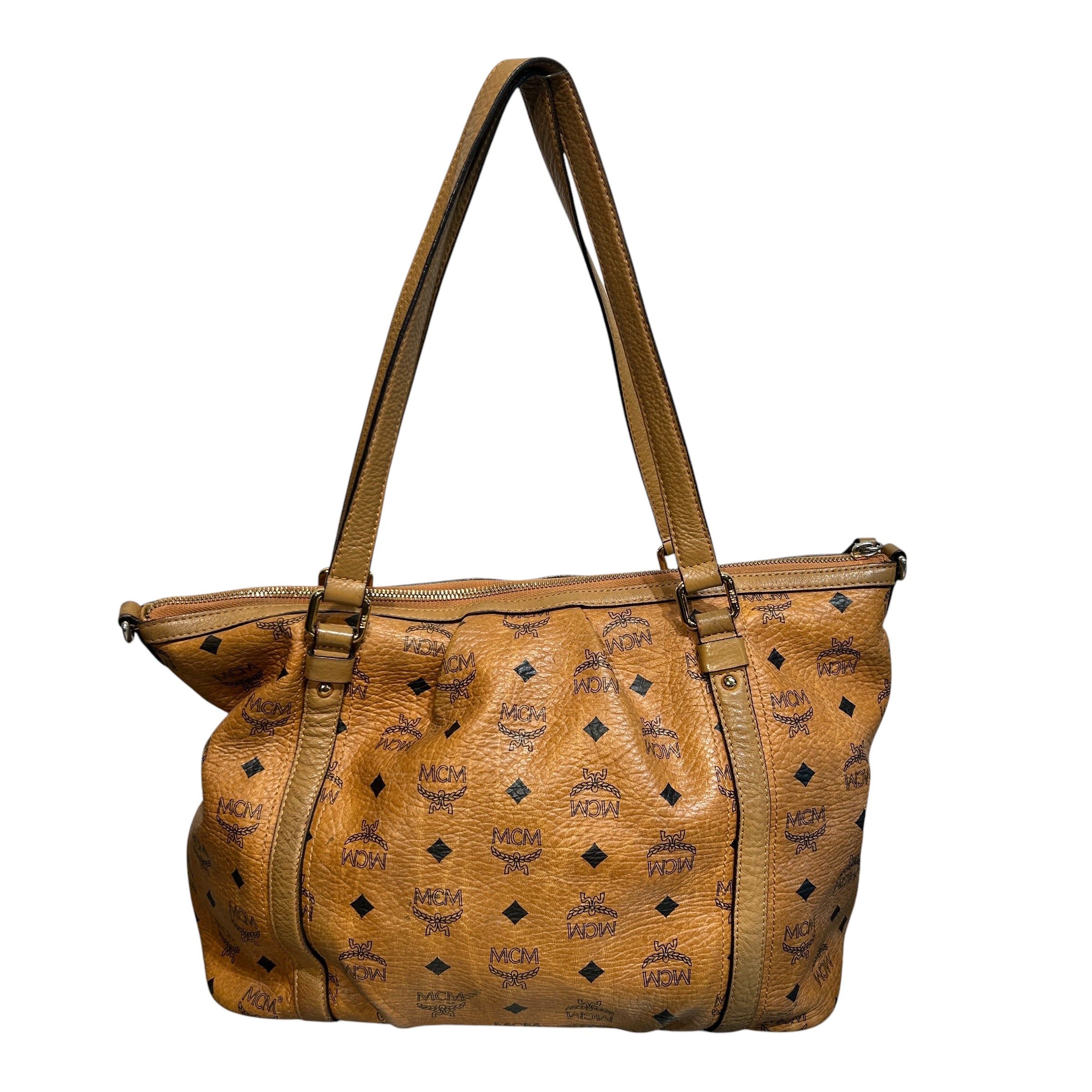 MCM/Tote Bag/Monogram/Leather/CML/SHOULDER TOTE BAG view 2