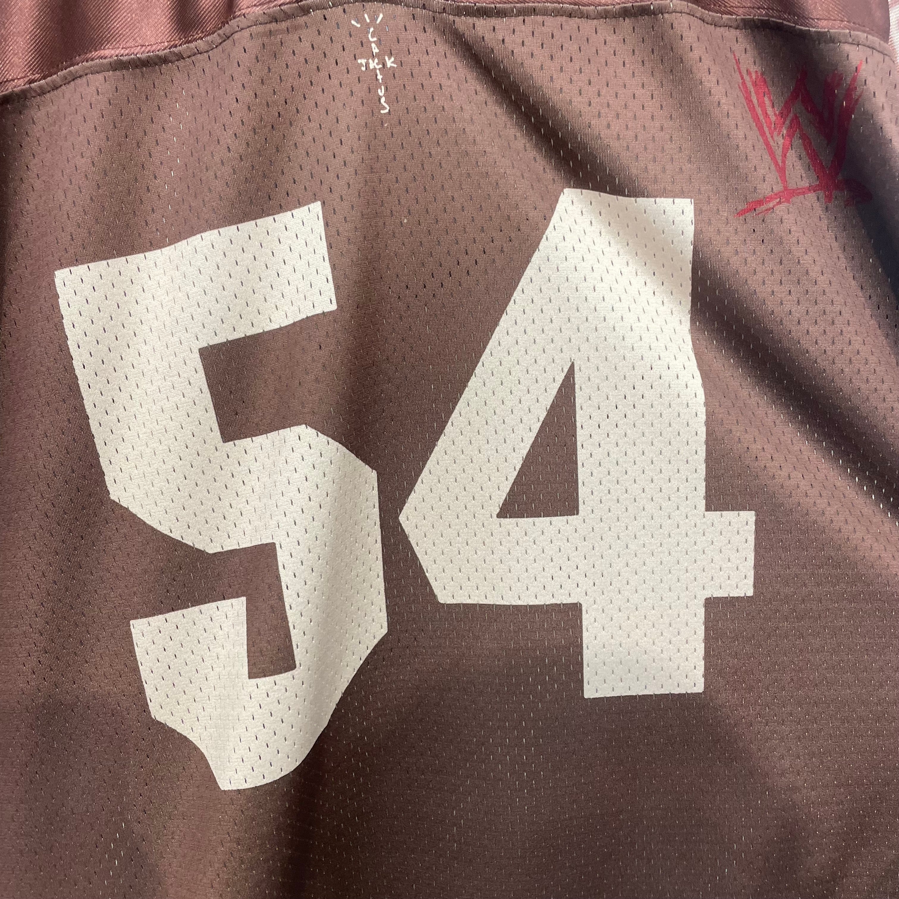CACTUS JACK/T-Shirt/XL/Polyester/BRW/Travis Scott X WWE Jersey view 7