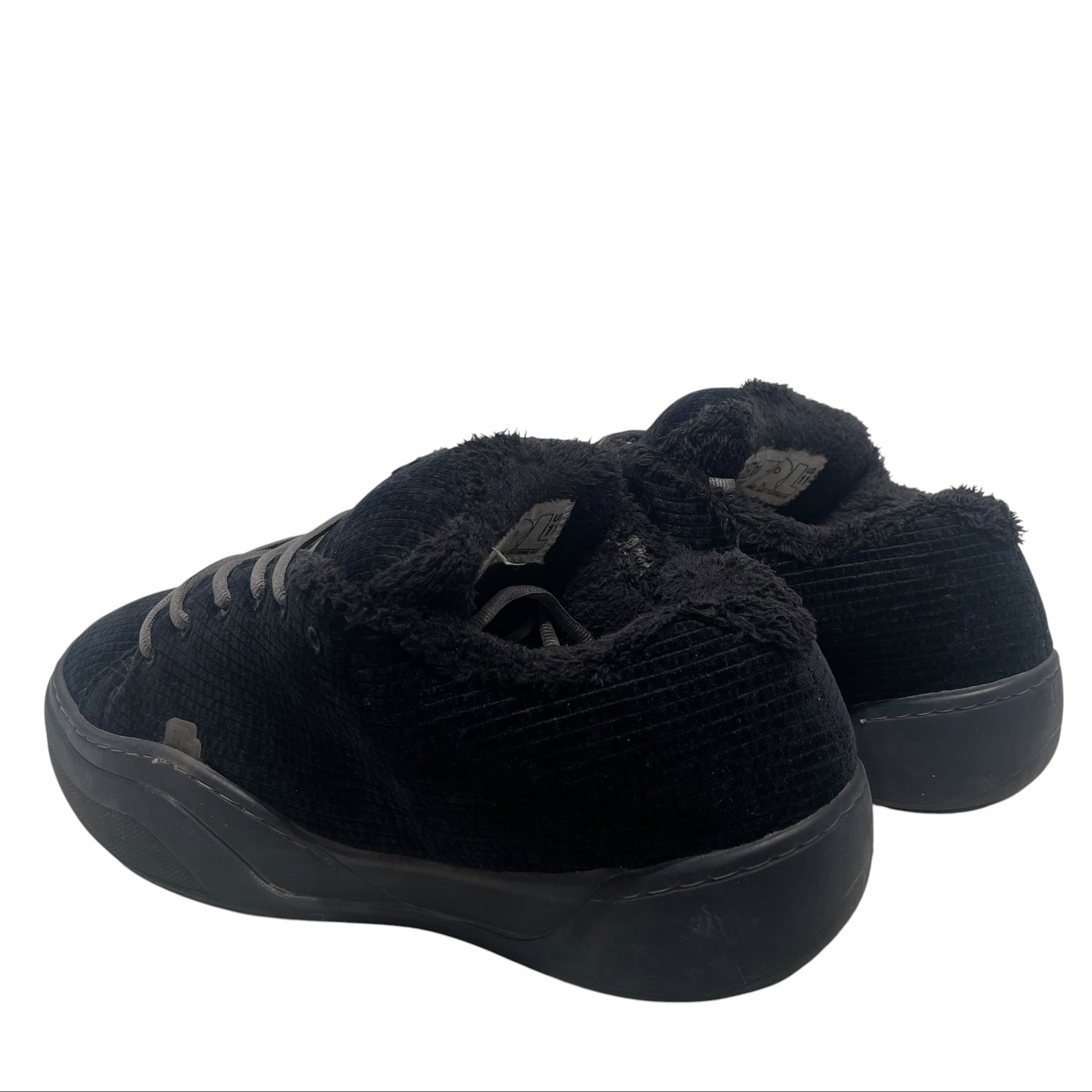 ERL /Low-Sneakers/US 11/Cotton/BLK/CORDUROY view 2