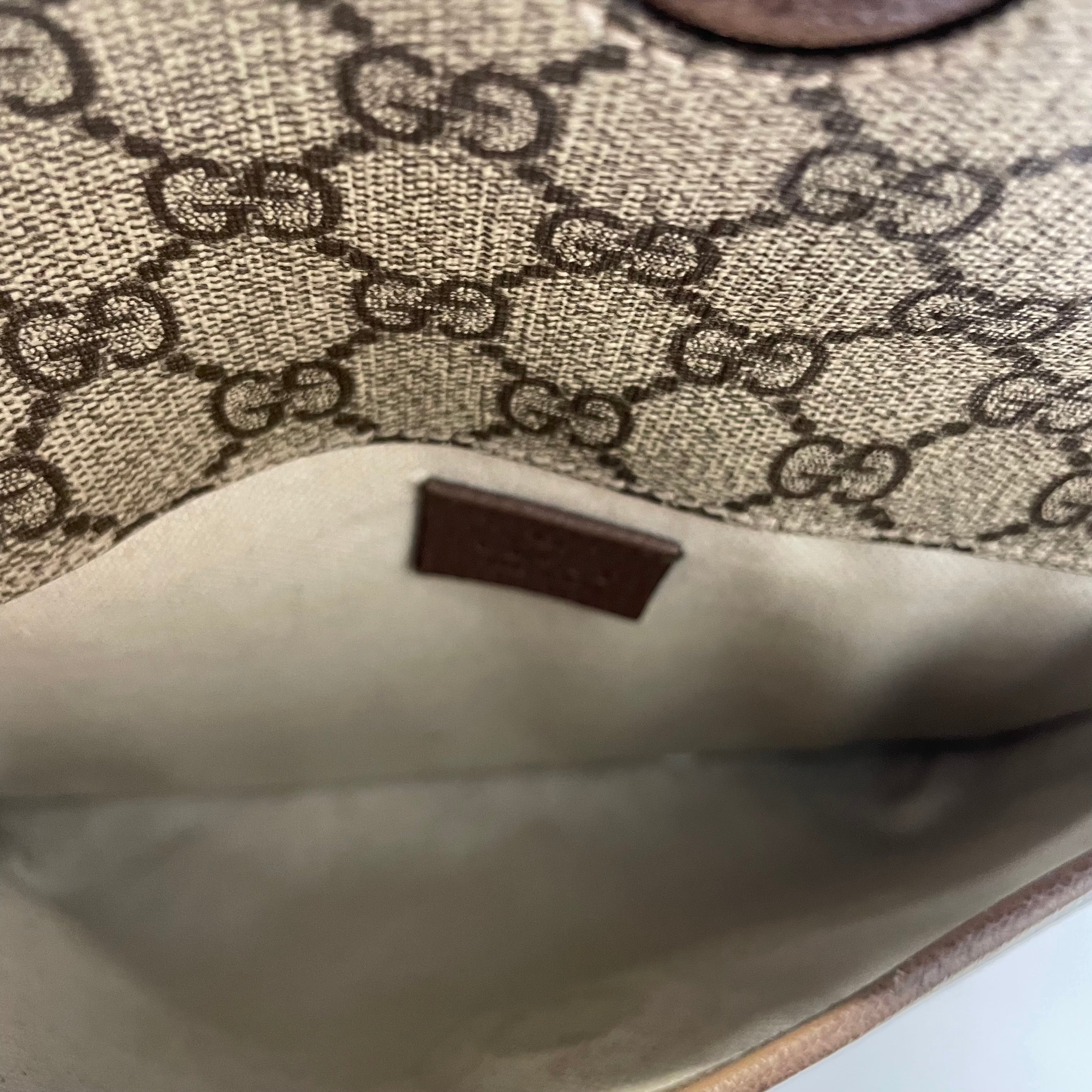 GUCCI/Fanny Pack/Monogram/KHK/Neo Vintage Belt Bag view 5