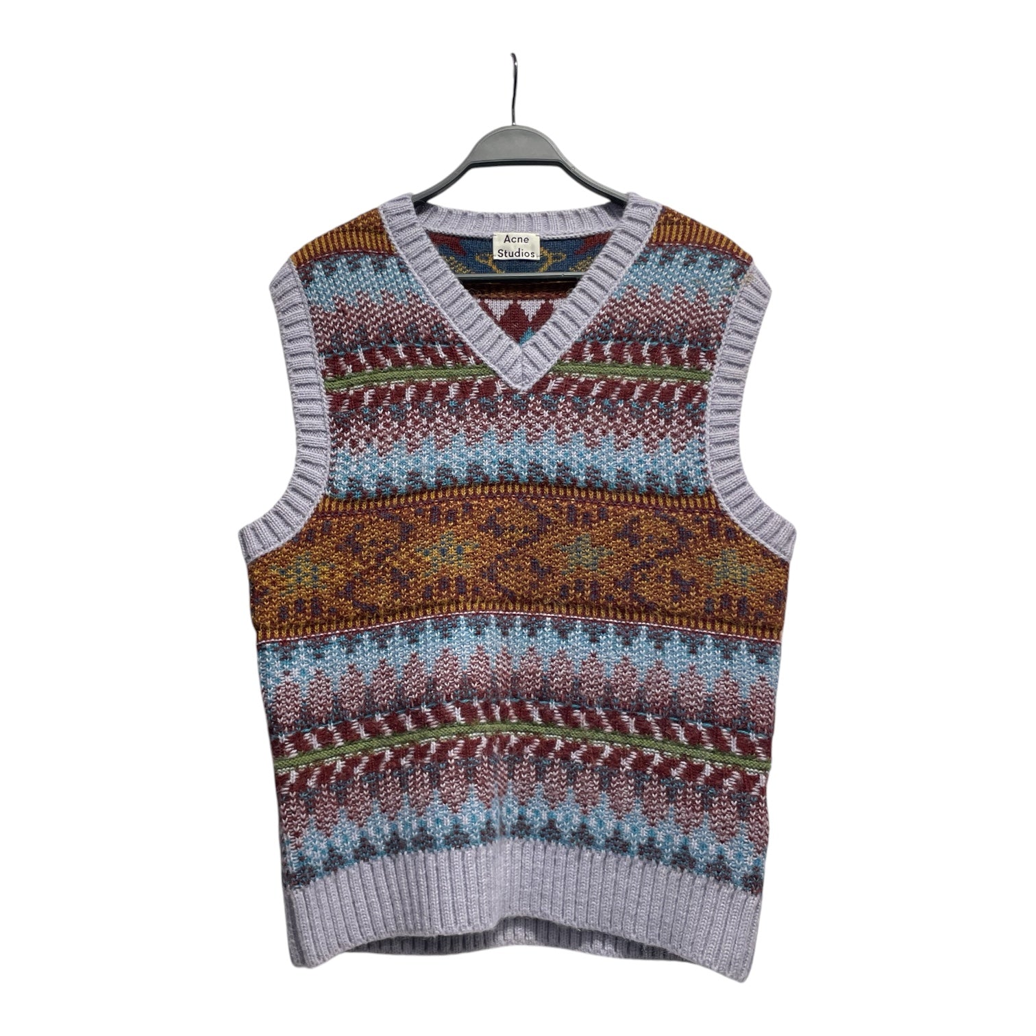 Acne Studios/Vest/XL/All Over Print/Wool/PPL/ view 1