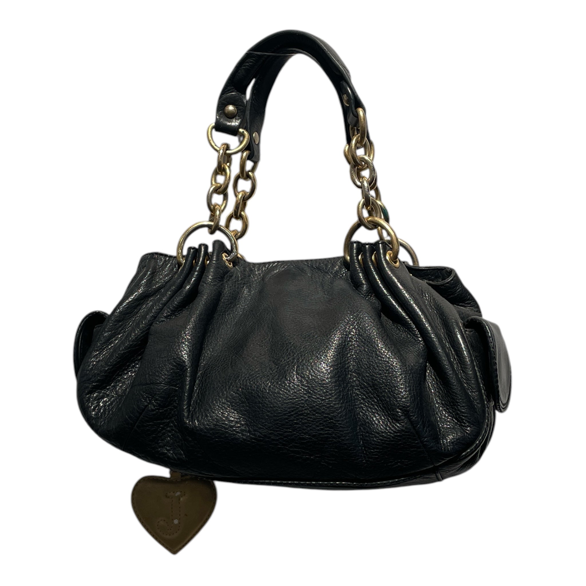 JUICY COUTURE/Hand Bag/Leather/BLK/VINTAGE SATCHEL BAG view 2