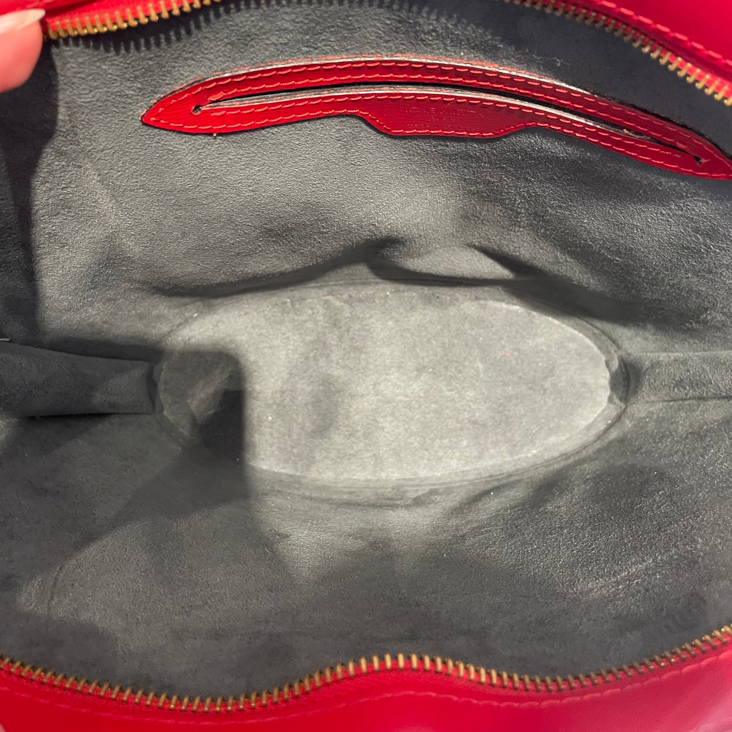 LOUIS VUITTON/Hand Bag/Leather/RED/St Jacques PM view 4