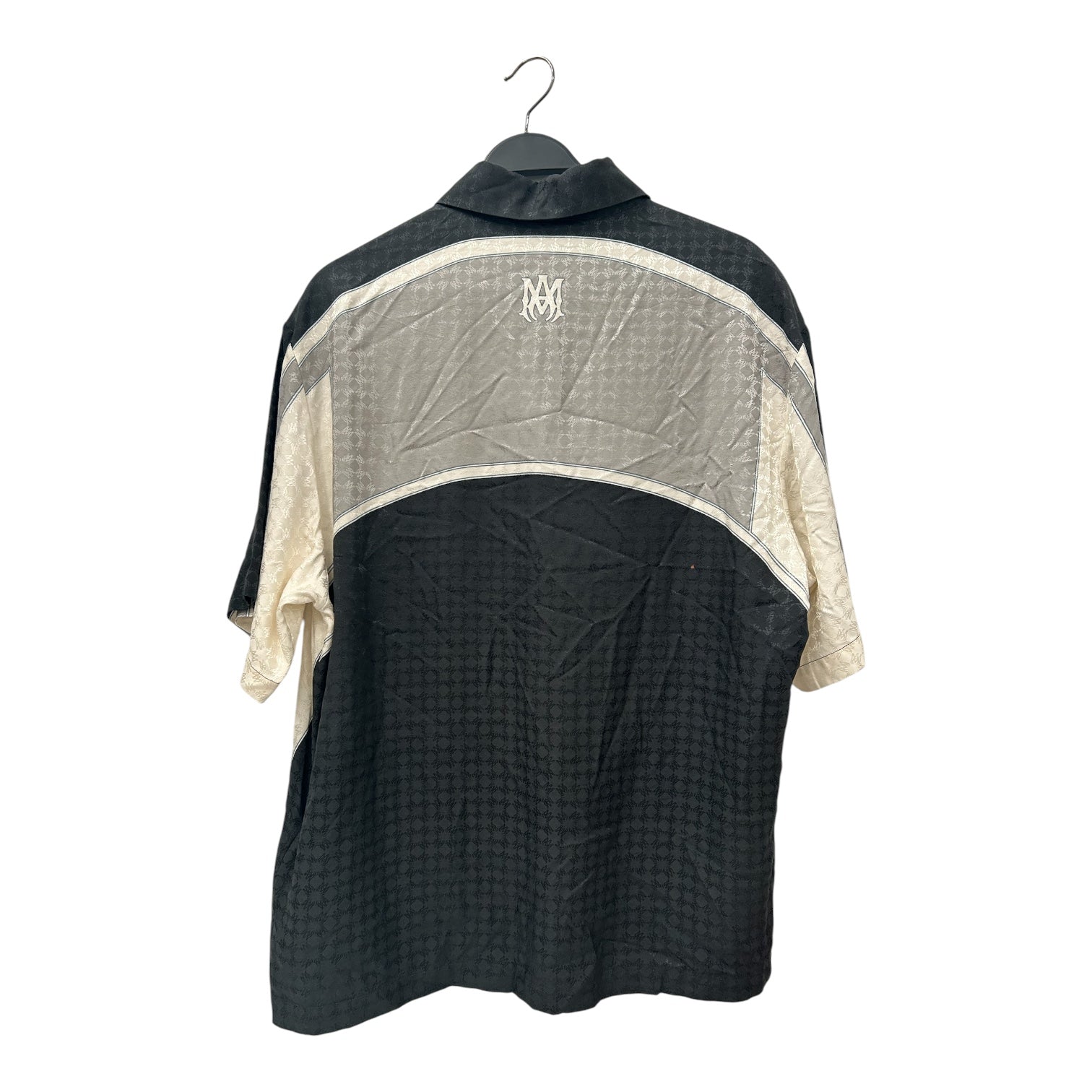 AMIRI/SS Shirt/M/Silk/BLK/Quad Panel view 2