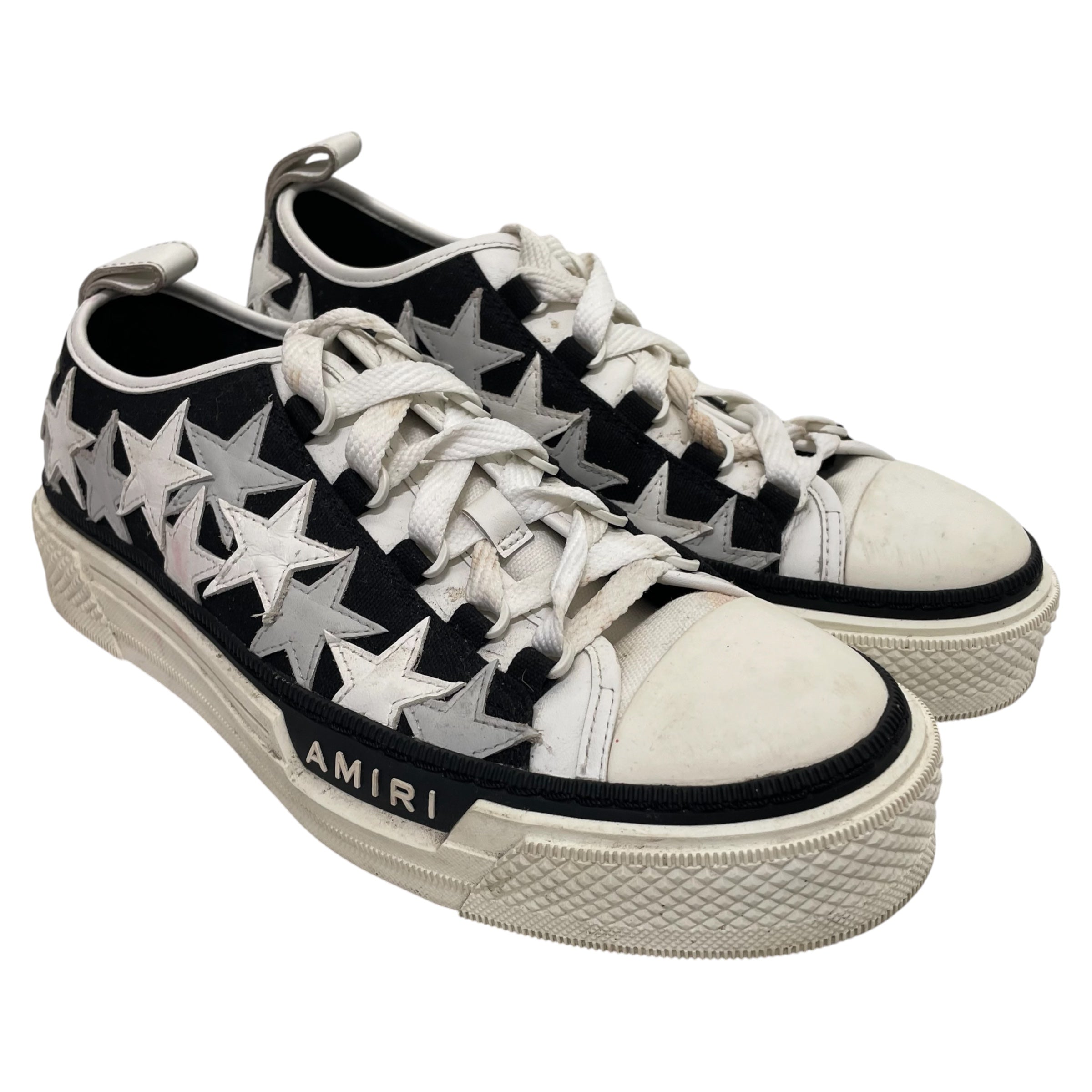 AMIRI/Low-Sneakers/EU 41/All Over Print/BLK/Amiri Stars Court Low view 1