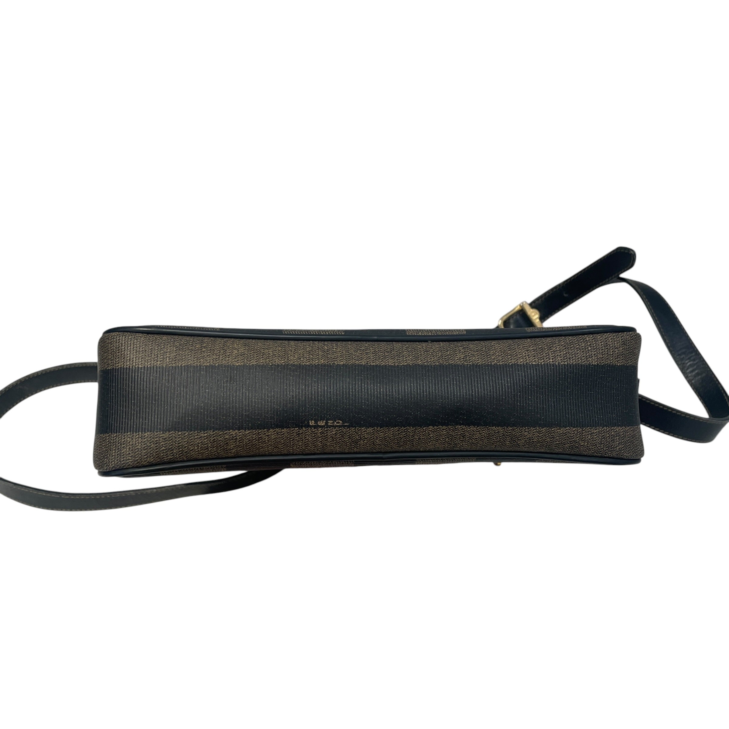 FENDI/Bag/Stripe/Leather/BRW/Stripped Cross body view 5