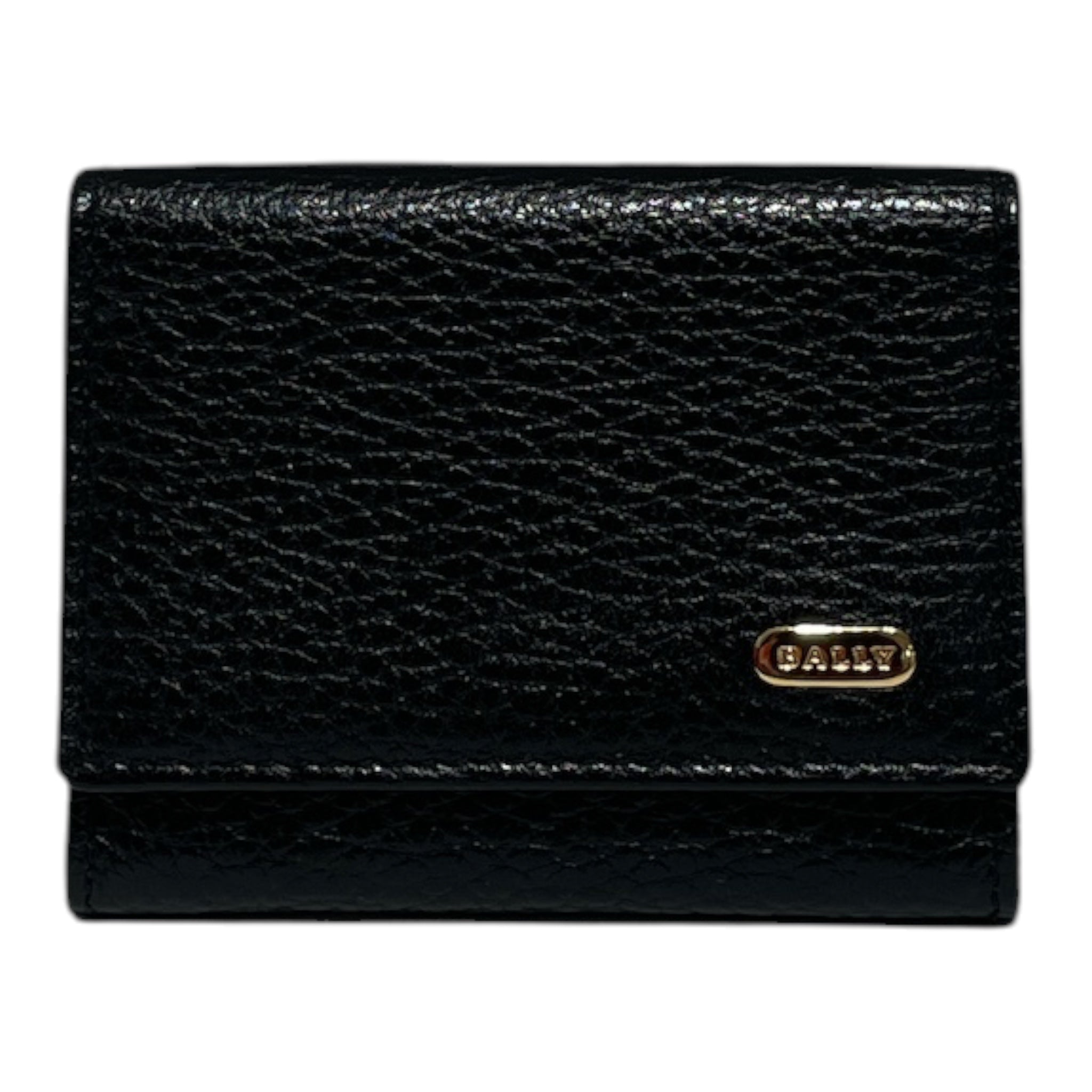 BALLY/Coin Wallet/Leather/BLK/M's/ view 1
