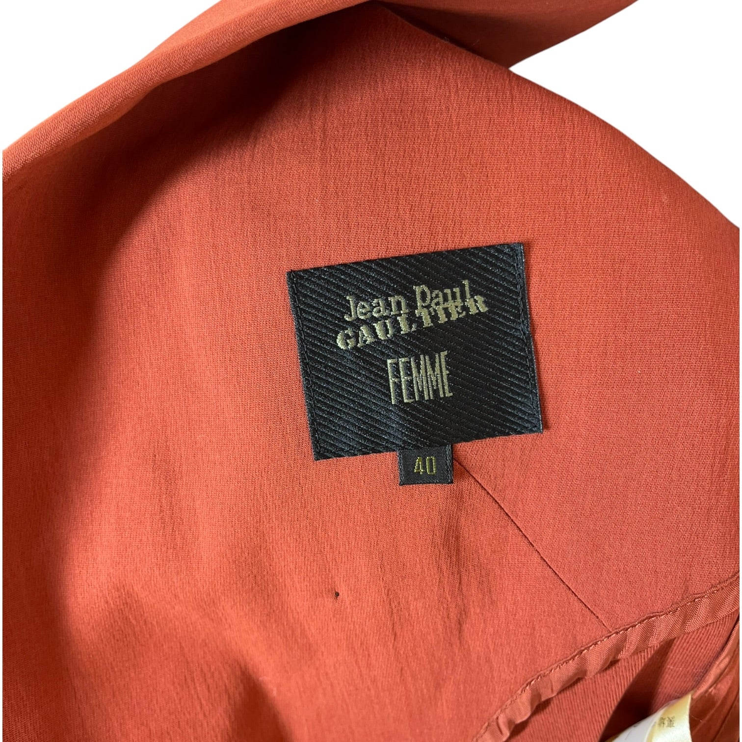 Jean Paul Gaultier/Coat/40/Cotton/ORN/Floral Pattern/1992 ENAMEL BLAZER view 3