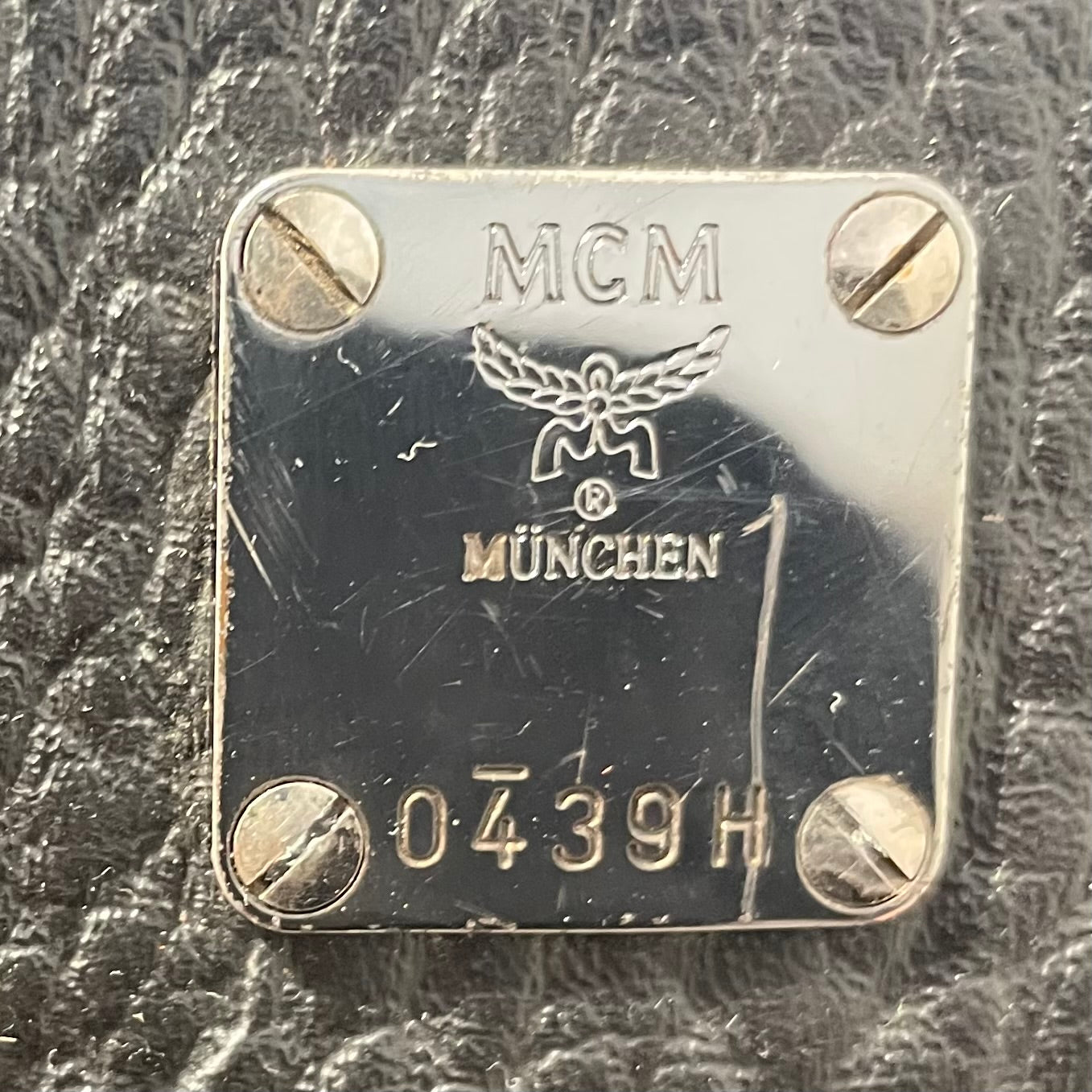 MCM/Backpack/Monogram/Leather/BLK/0439H view 3