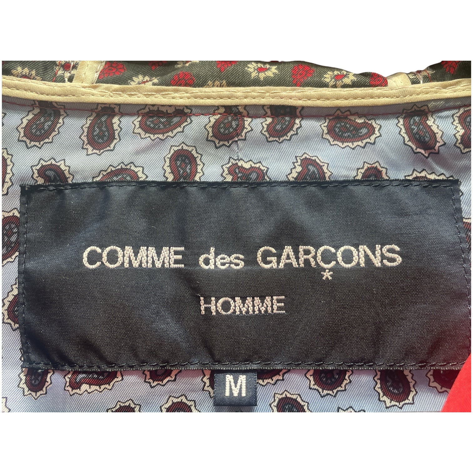 COMME des GARCONS HOMME/Jacket/M/RED/GOLDWIN RAINCOAT view 3