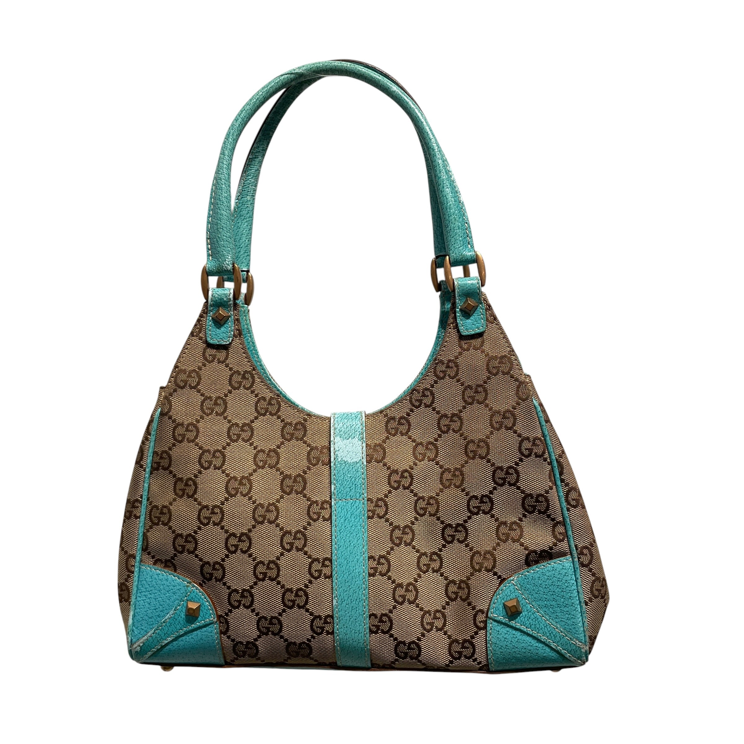 GUCCI/Hand Bag/Monogram/Cotton/KHK/MONO BARDOT view 2