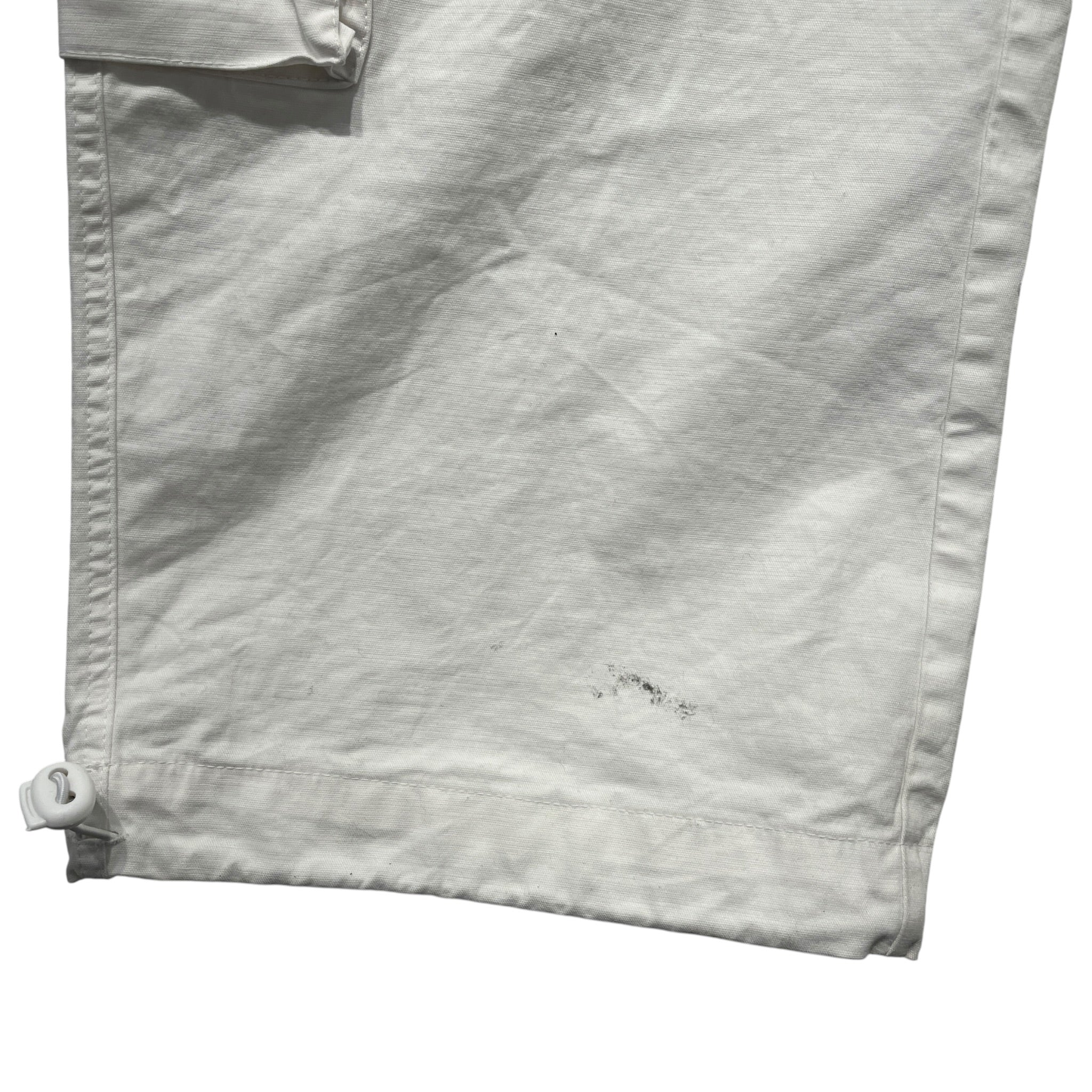MAVERIK STUDIO/Cargo Pants/L/Cotton/WHT/Button Fly/DRAWSTRING WAIST/ZIPPER POCKET view 4
