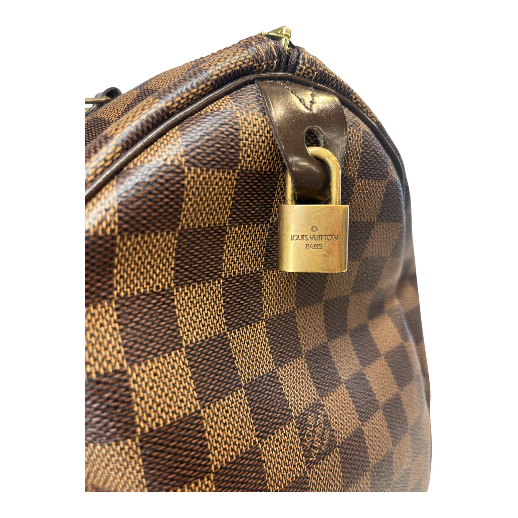 LOUIS VUITTON/Boston Bag/Monogram/Leather/BRW/Speedy Damier view 4