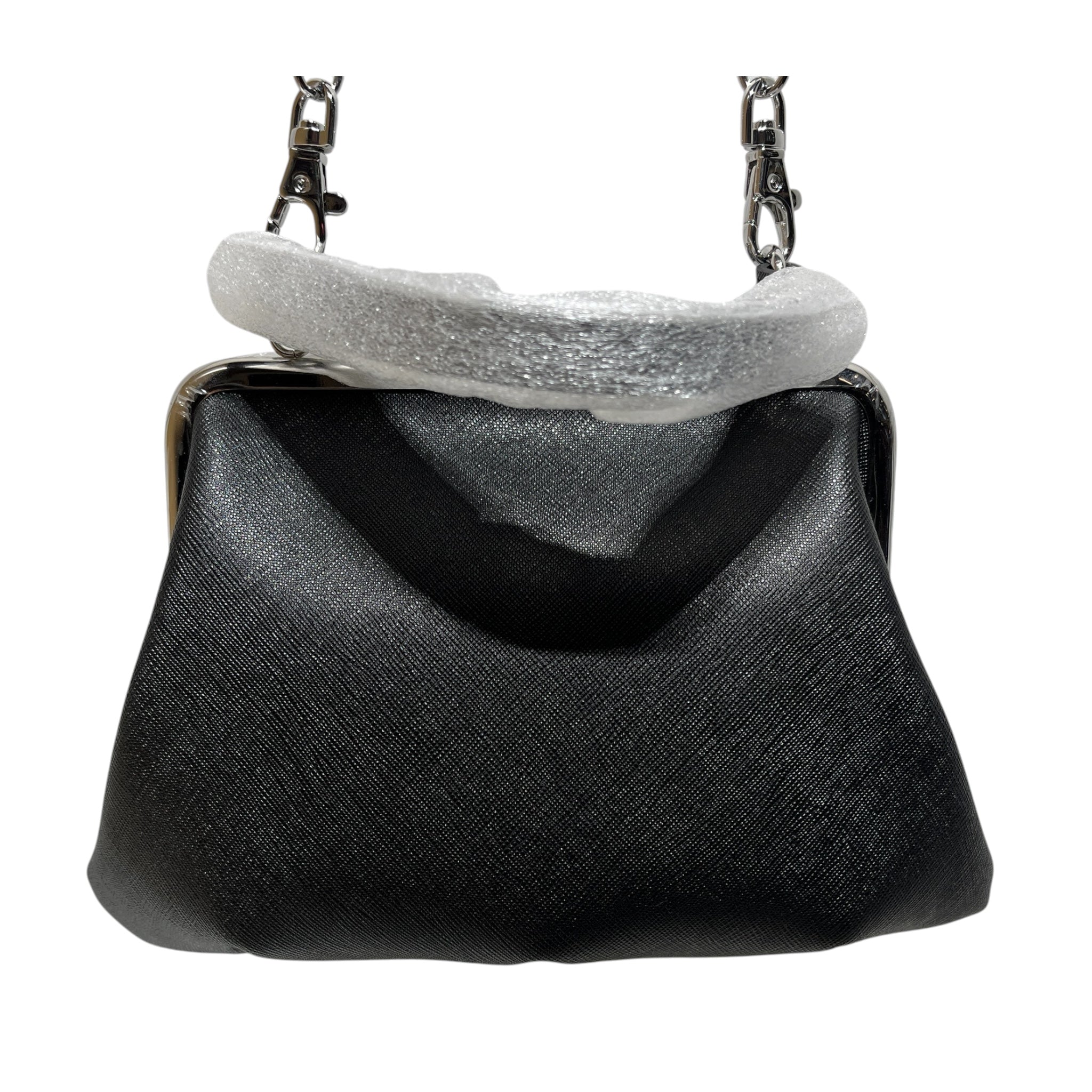Vivienne Westwood/Cross Body Bag/Leather/BLK/new with wrapping view 2