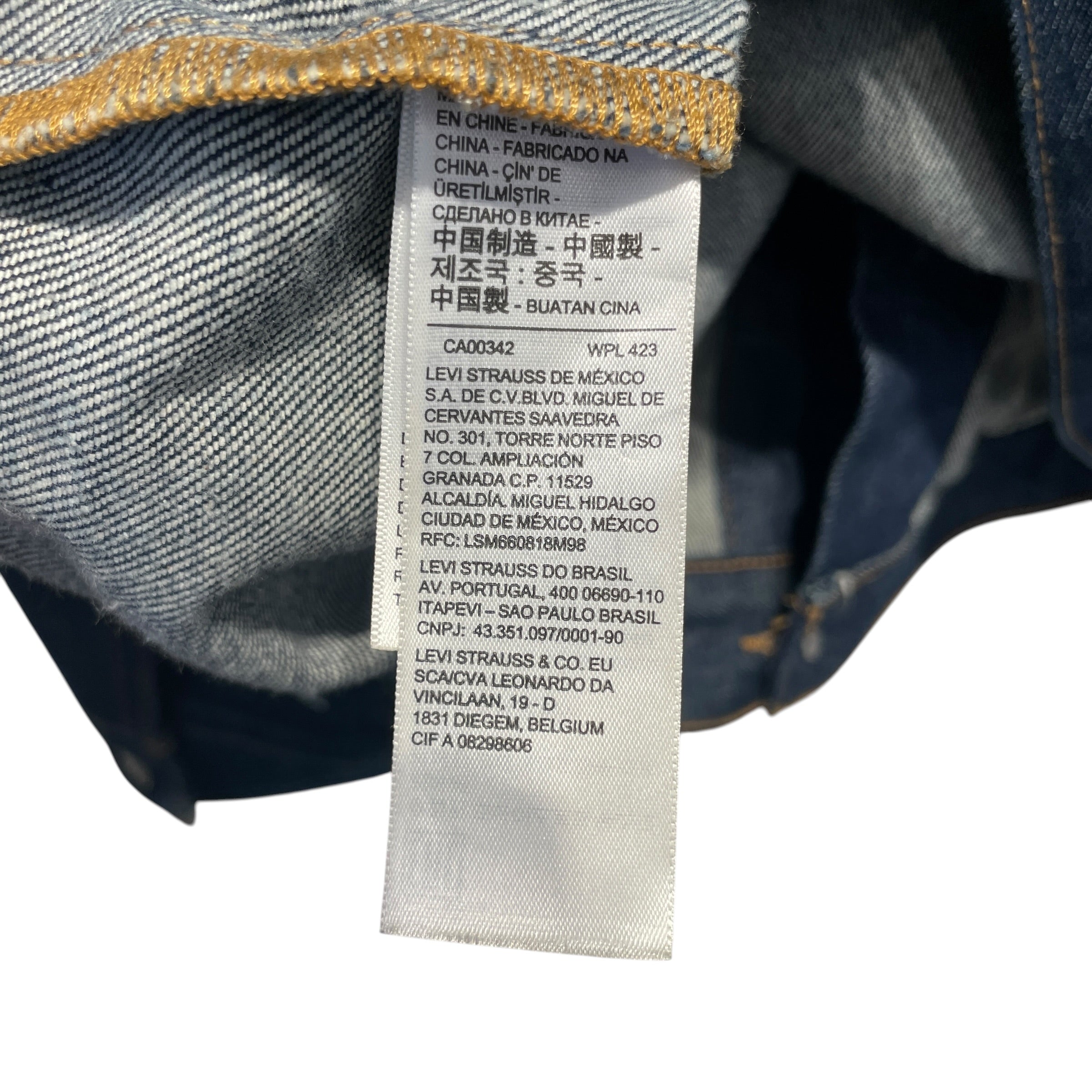 DENIM TEARS/Denim Jkt/XXL/Denim/IDG/TYPE 2 DENIM JACKET view 4