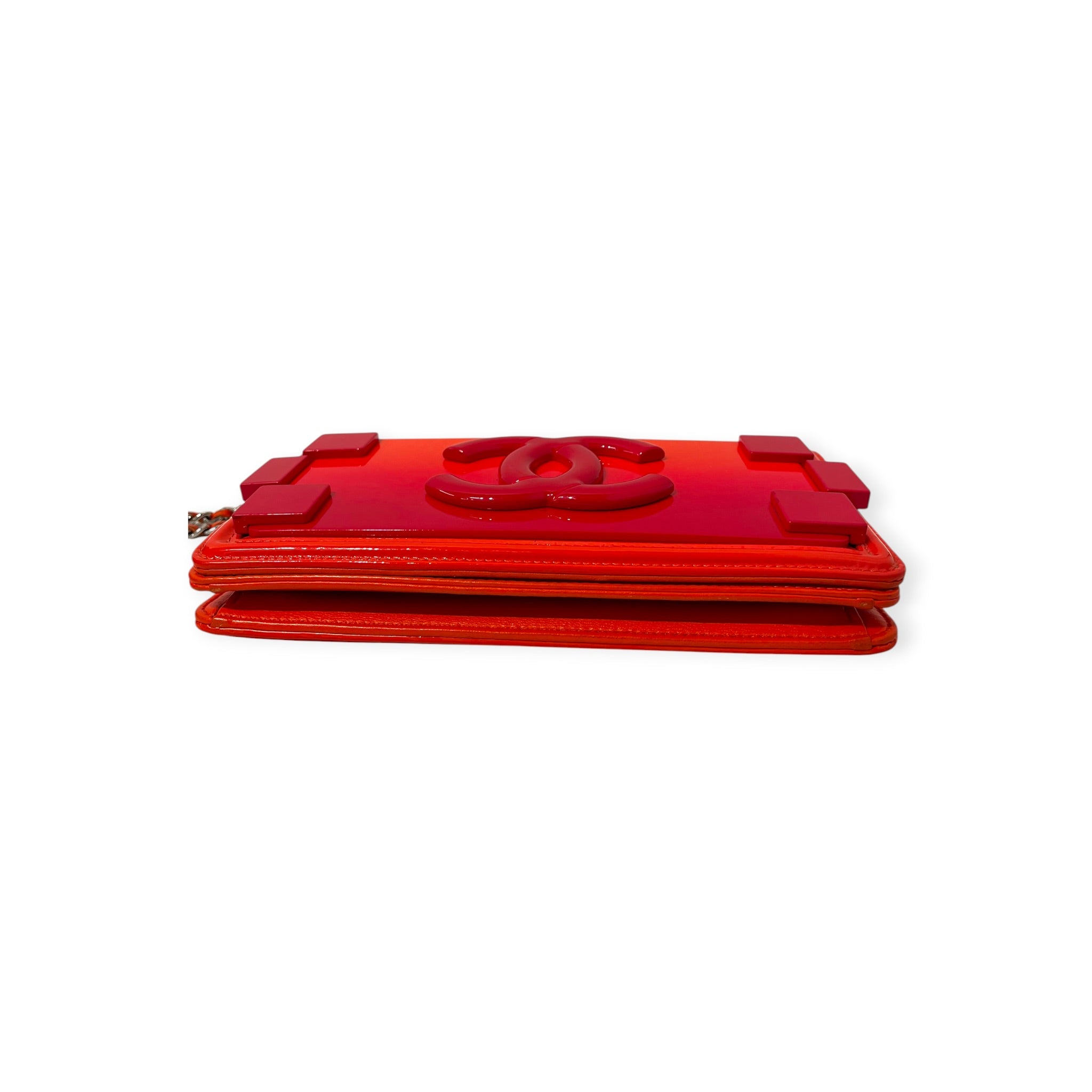 CHANEL/Bag/Faux Leather/ORN/CHANEL BOY BRICK PATENT view 6