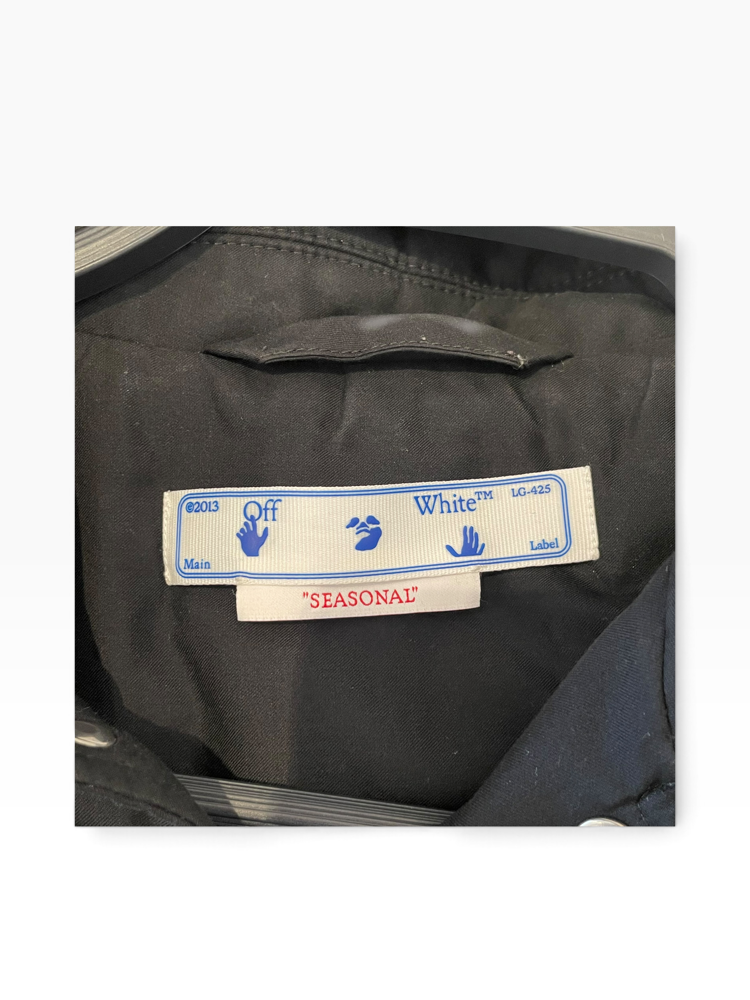 OFF-WHITE/Flight Jkt/S/Cotton/BLK/GRAFFITI JACKET view 2